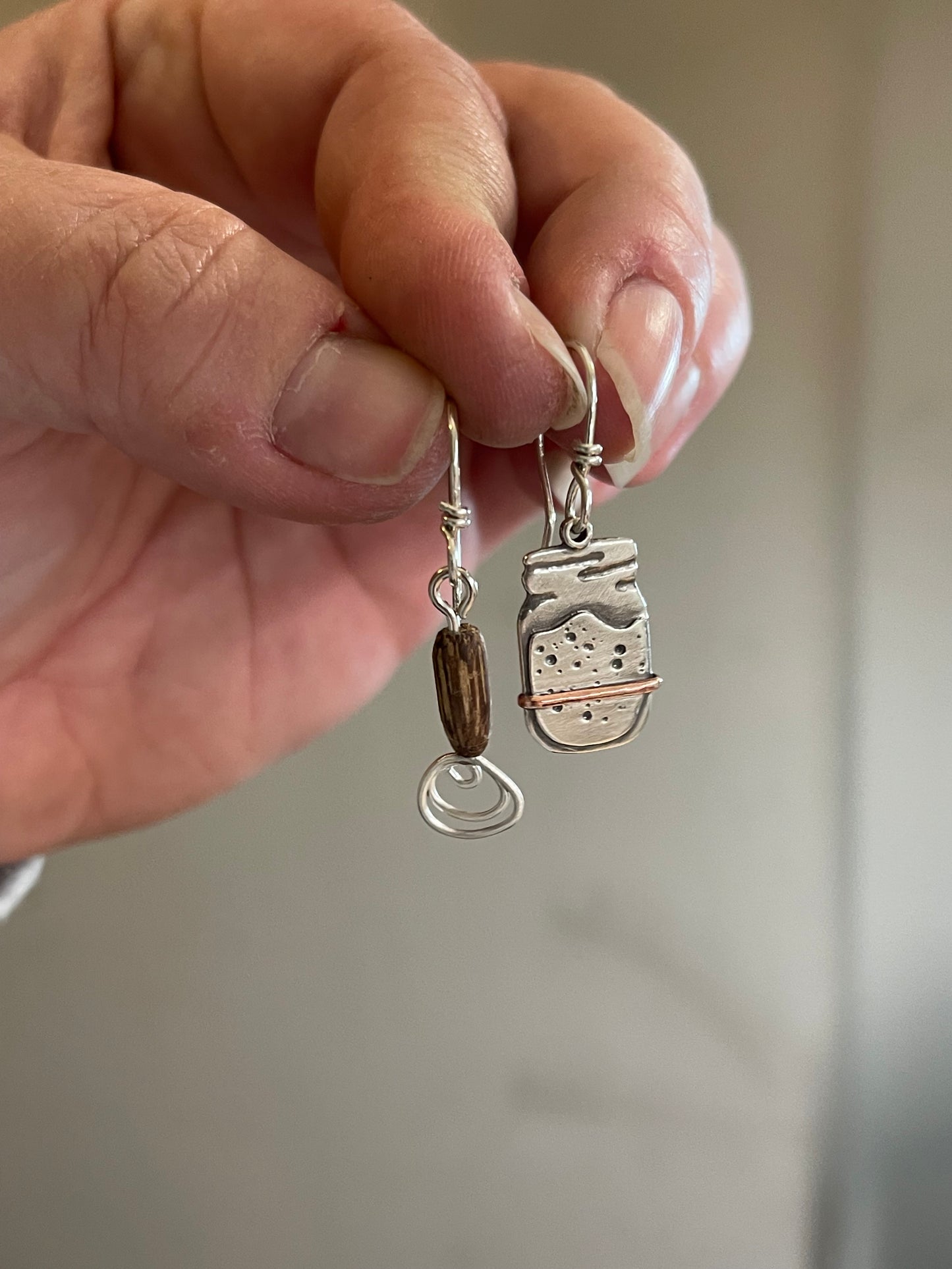 Sourdough Starter Earrings • Made to Order