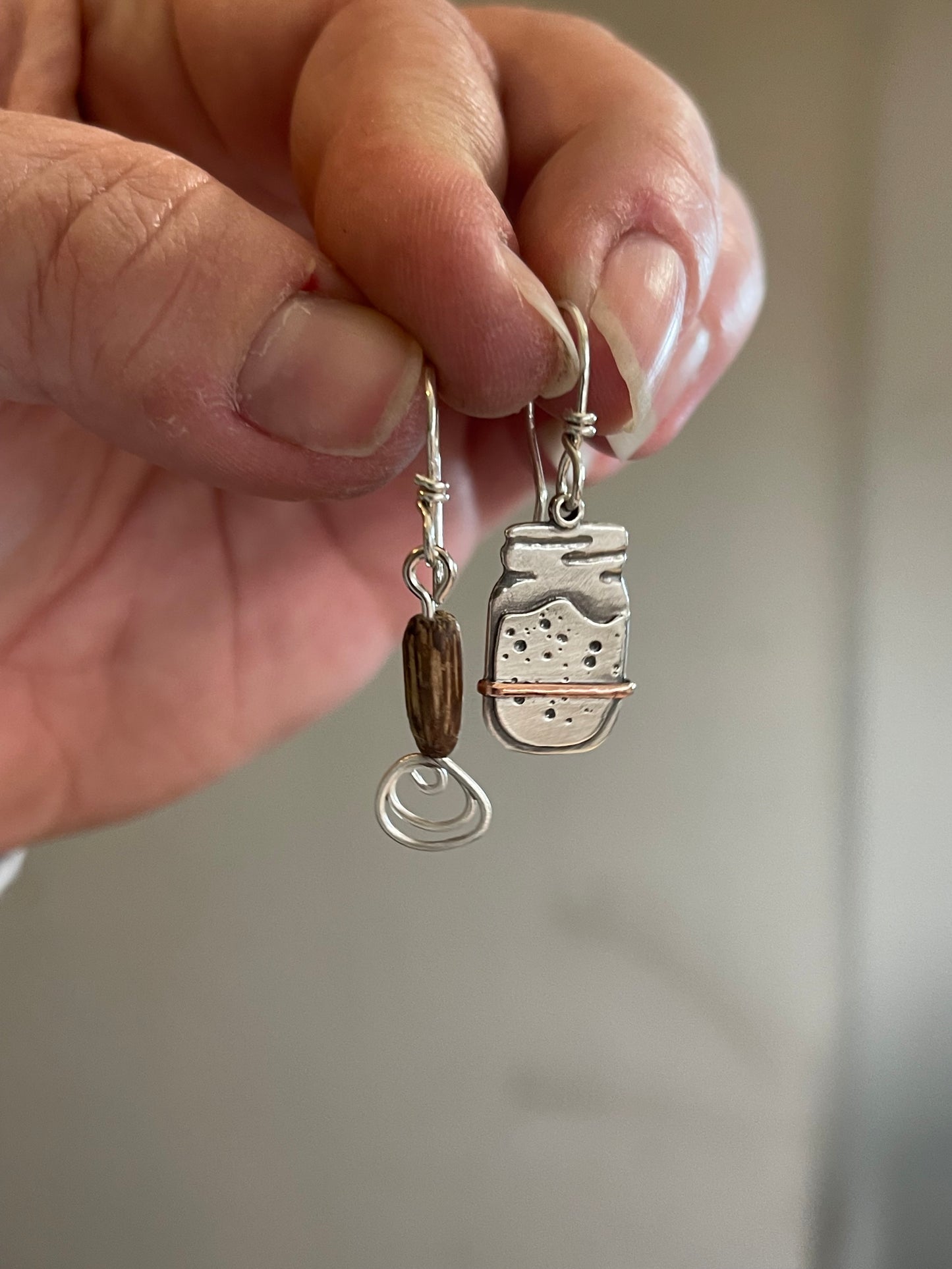 Sourdough Starter Earrings • Made to Order