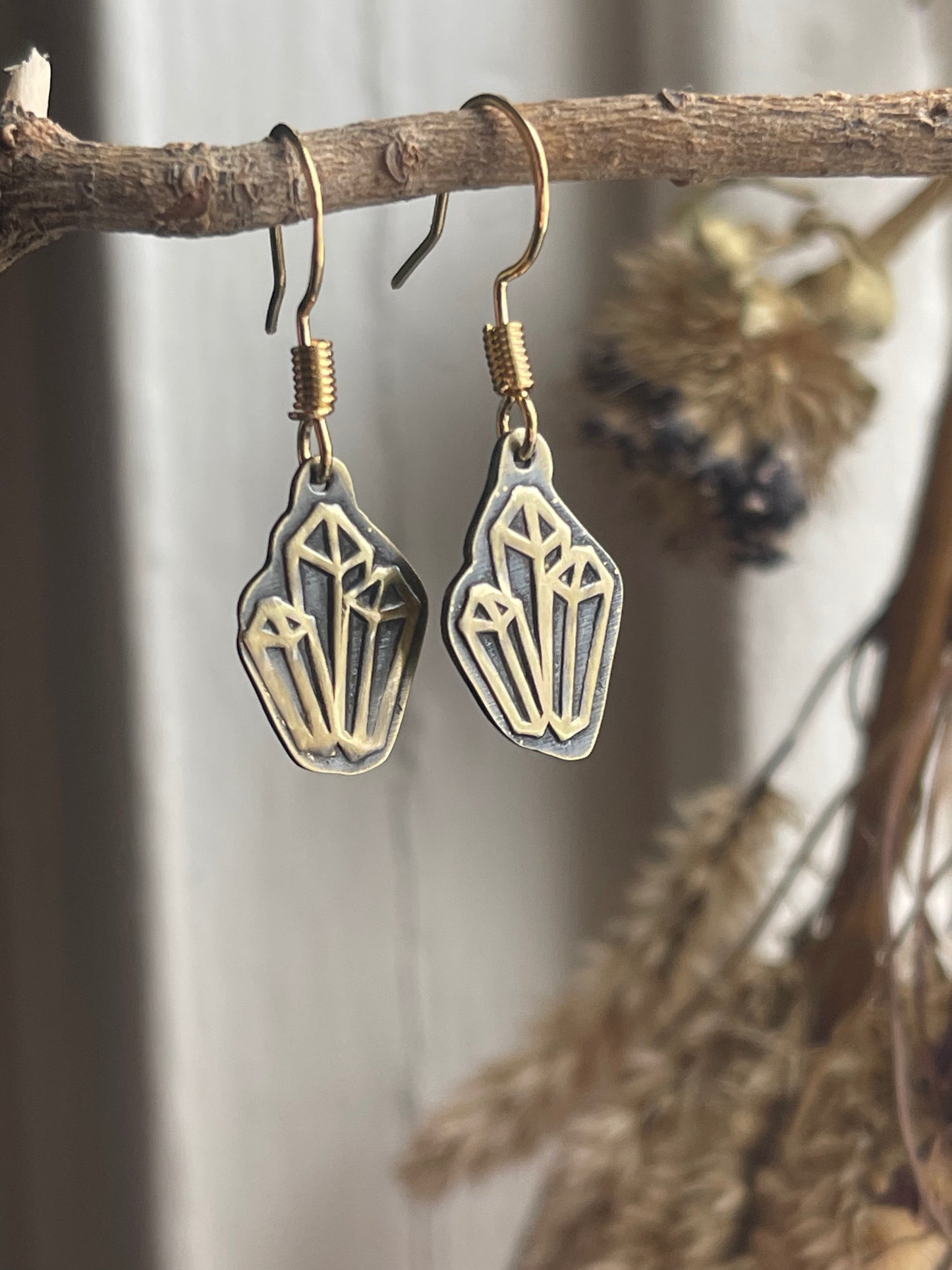 Crystal Cluster Cutie Charm Earrings • Dangle & Studs