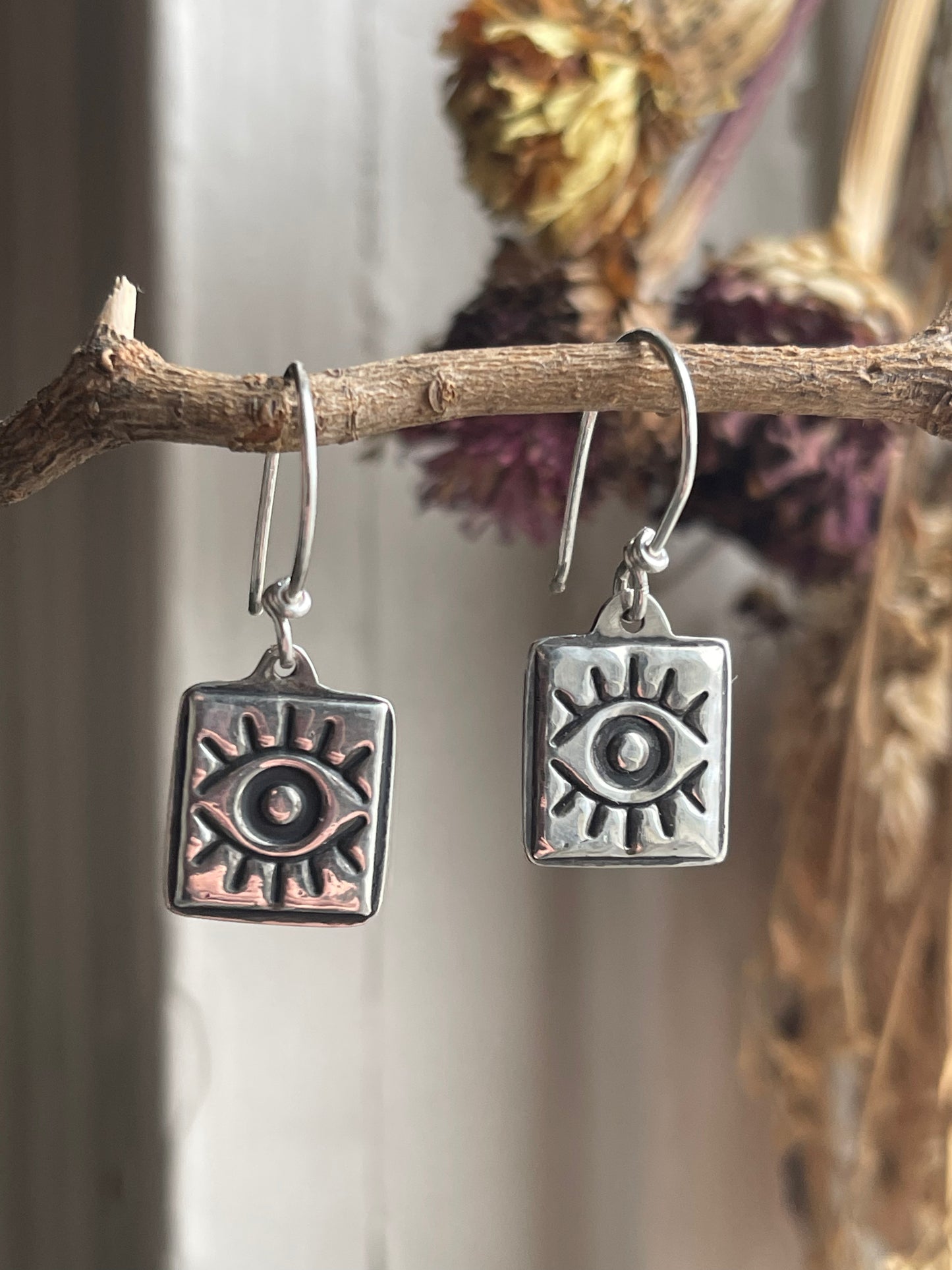 Evil Eye Made to Order Charm Earrings and Necklace