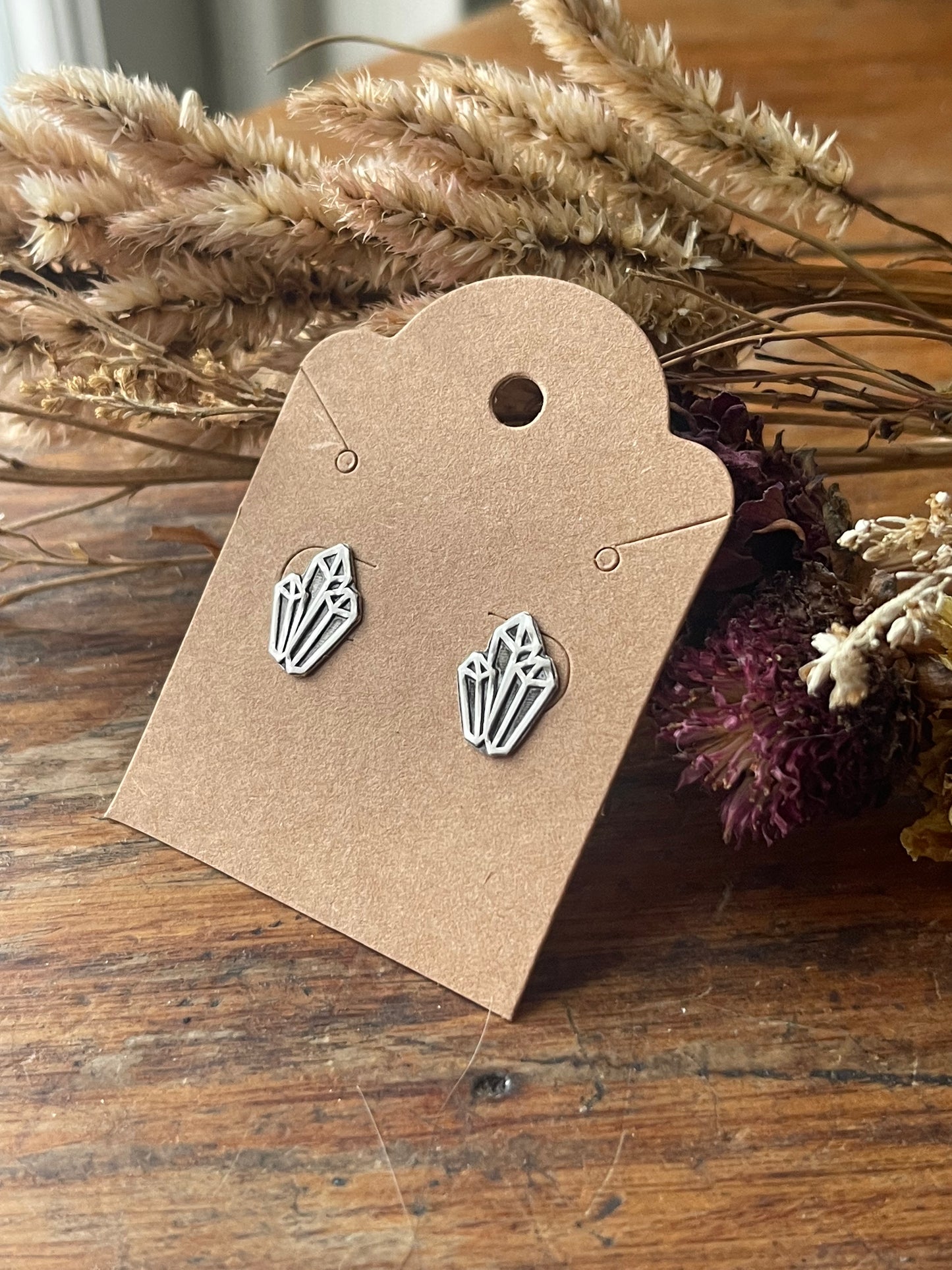 Crystal Cluster Cutie Charm Earrings • Dangle & Studs