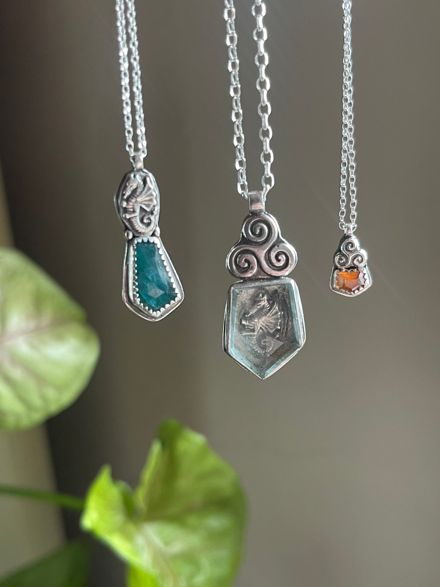 *The Spiral Path • Aquamarine