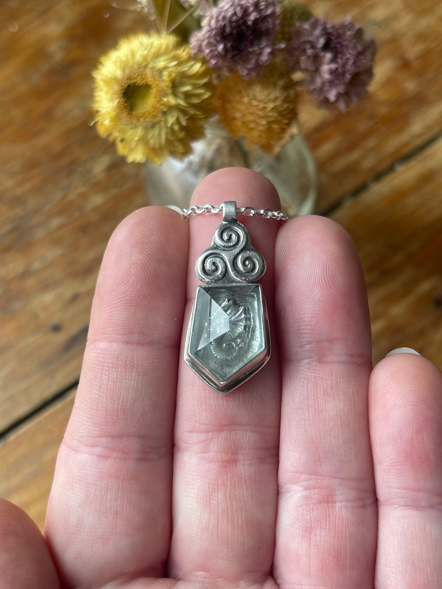 *The Spiral Path • Aquamarine