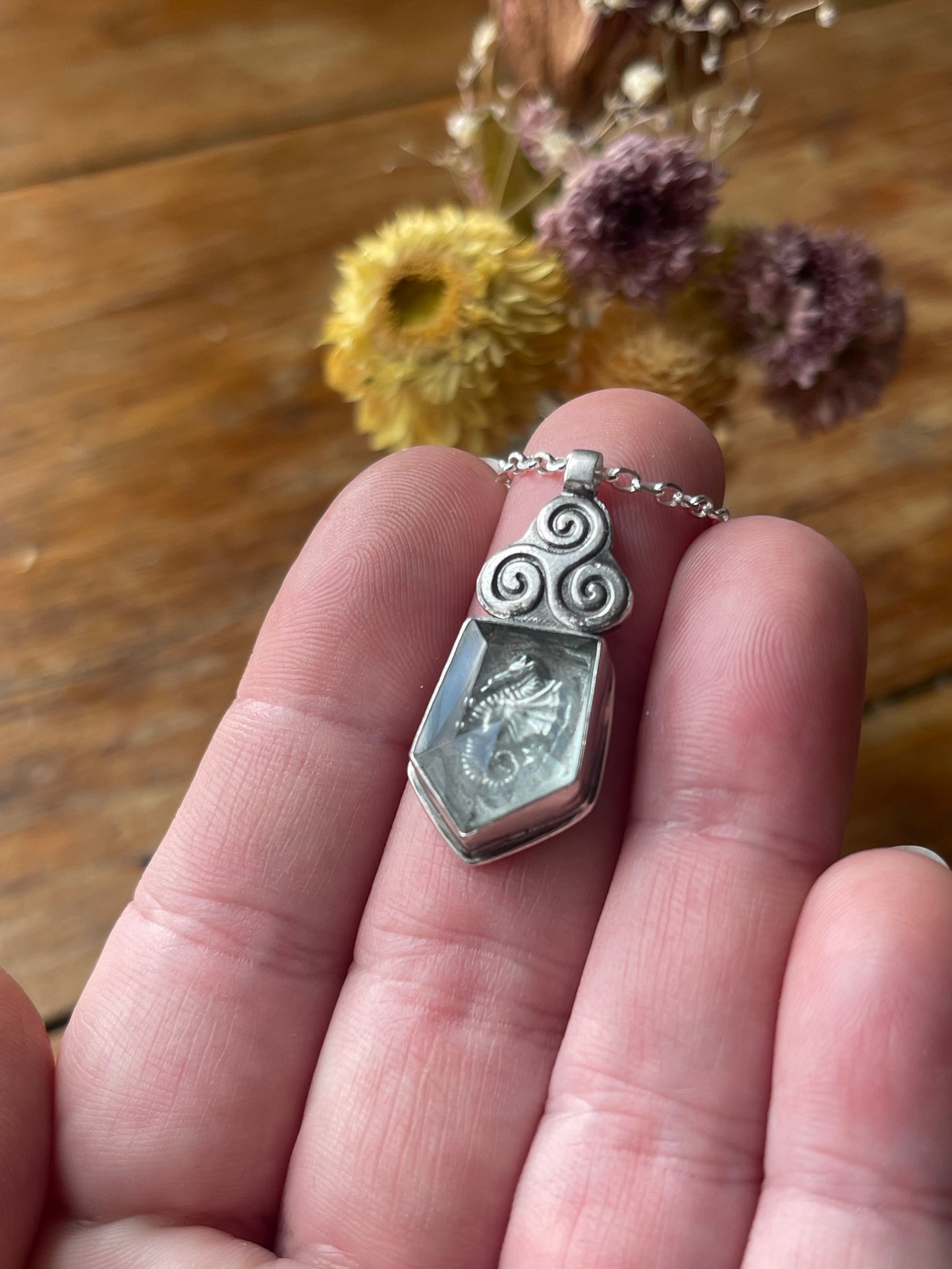 *The Spiral Path • Aquamarine