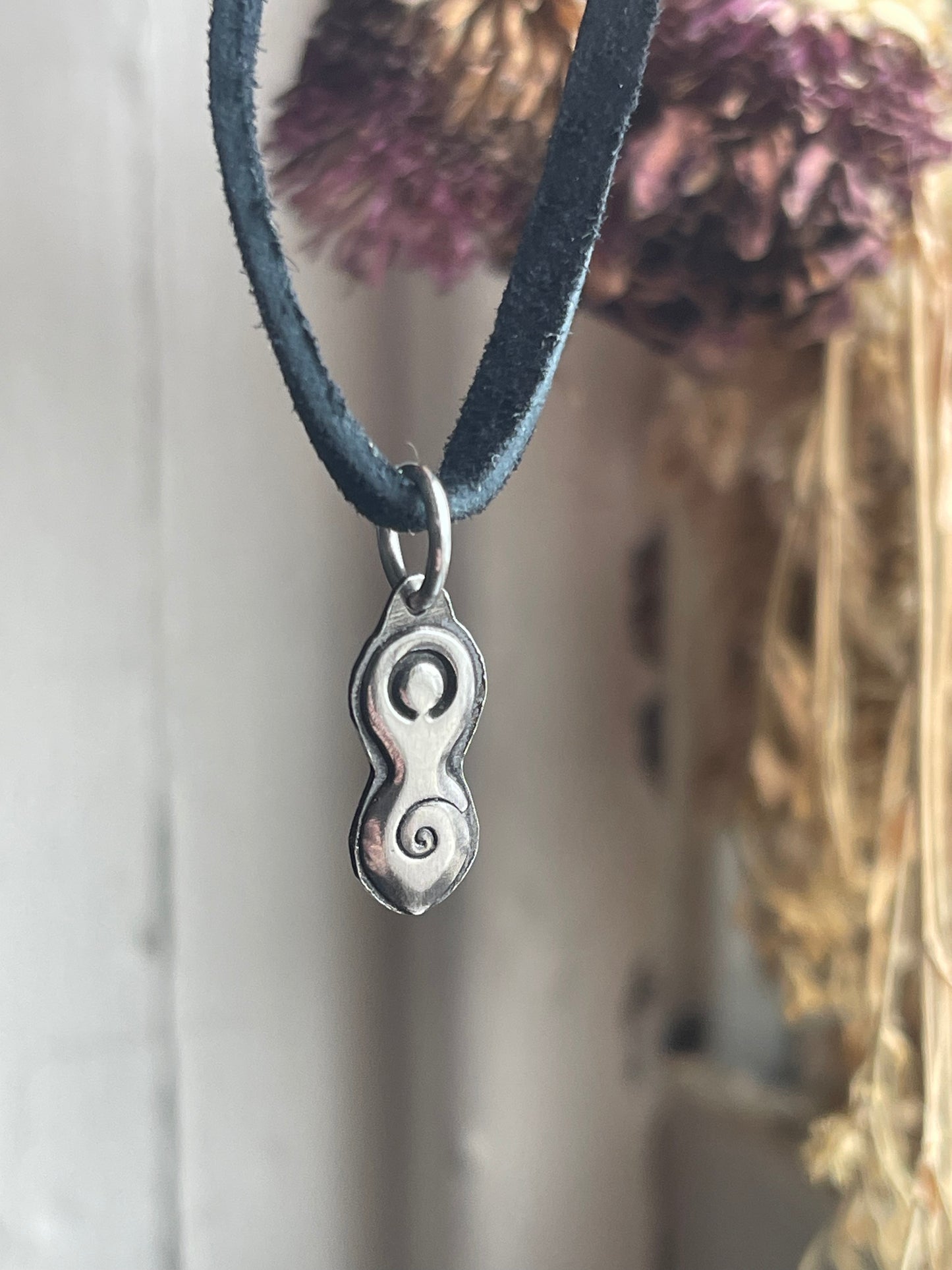 Mother Goddess Charm Jewelry • Earrings & Necklace