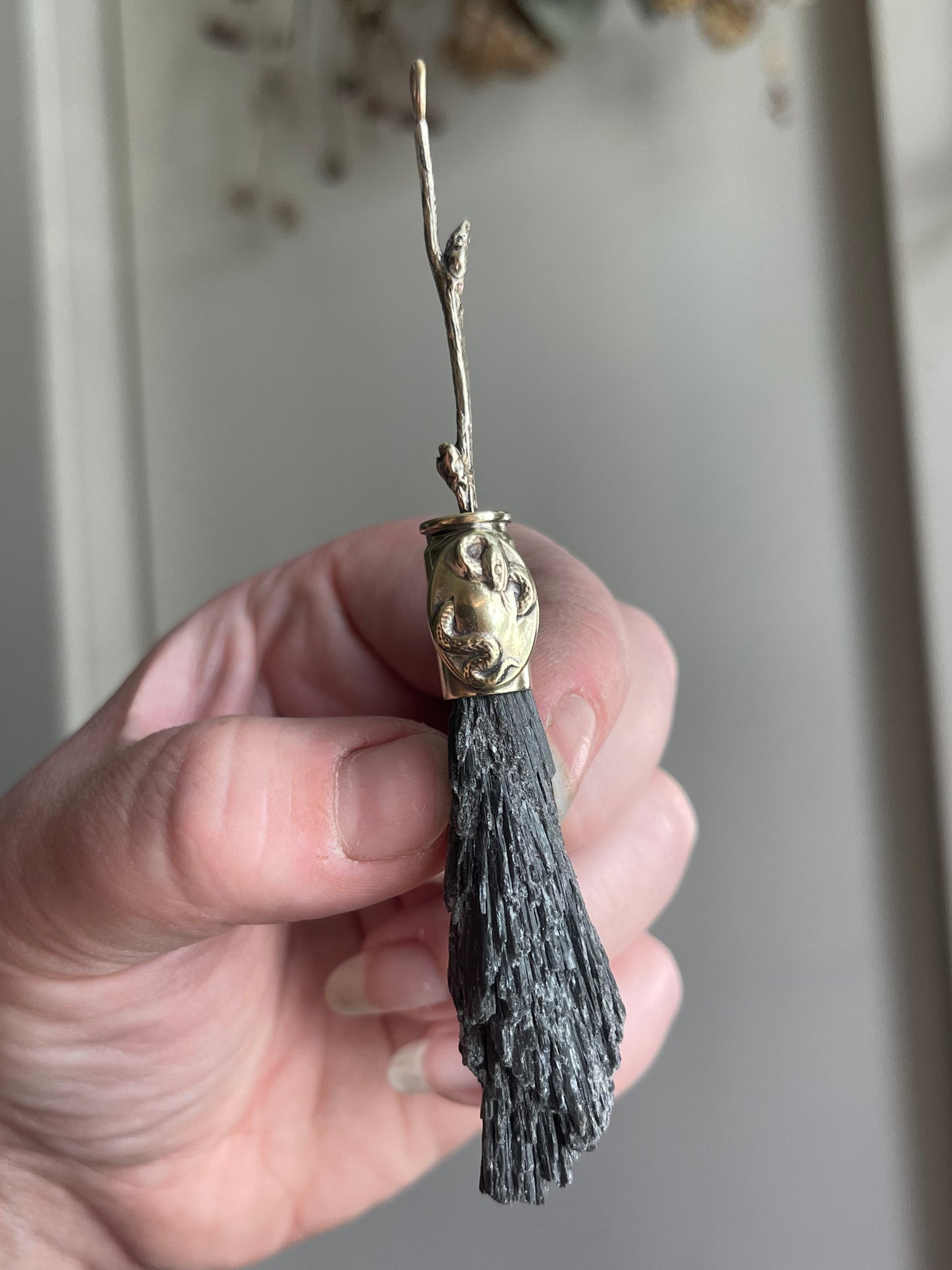 Brass Forest Witch Brooms: Spooky Edition