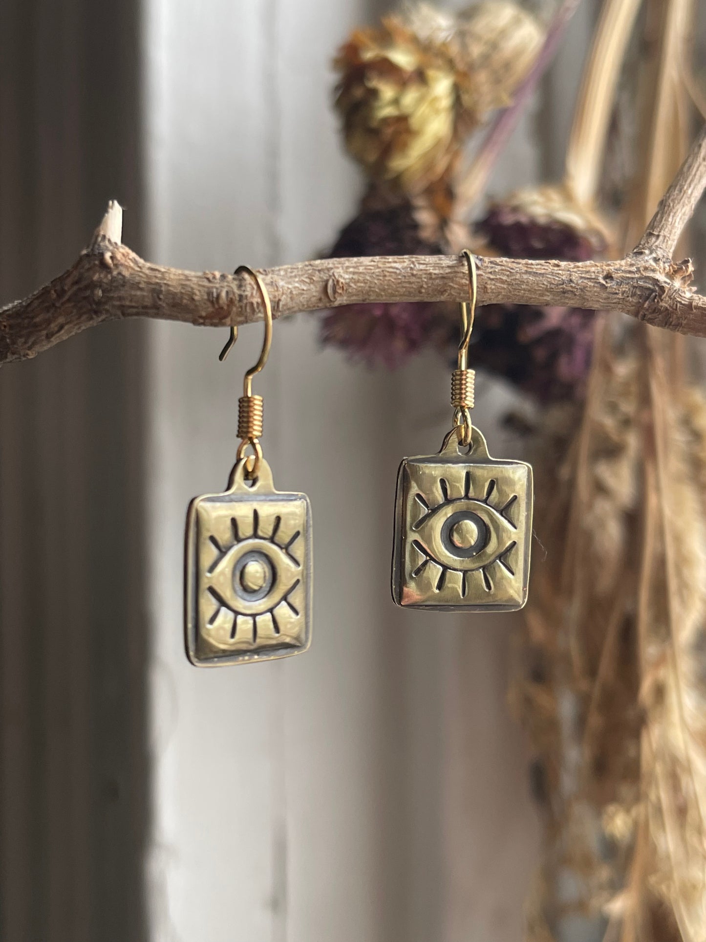 Evil Eye Made to Order Charm Earrings and Necklace