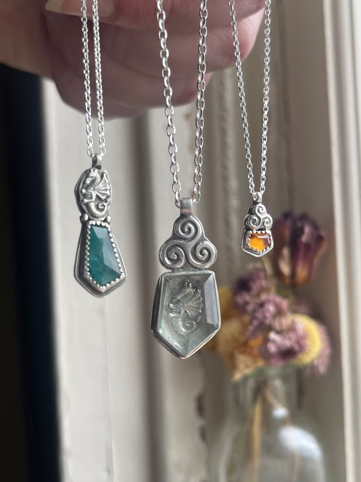 *The Spiral Path • Aquamarine