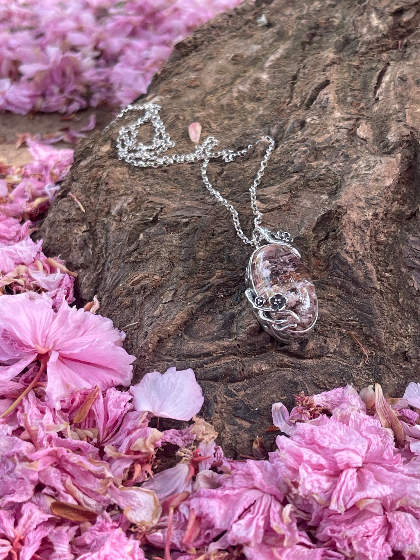 *Freyja’s Heart • Ostara Statement Pendant Necklace • Sterling Silver
