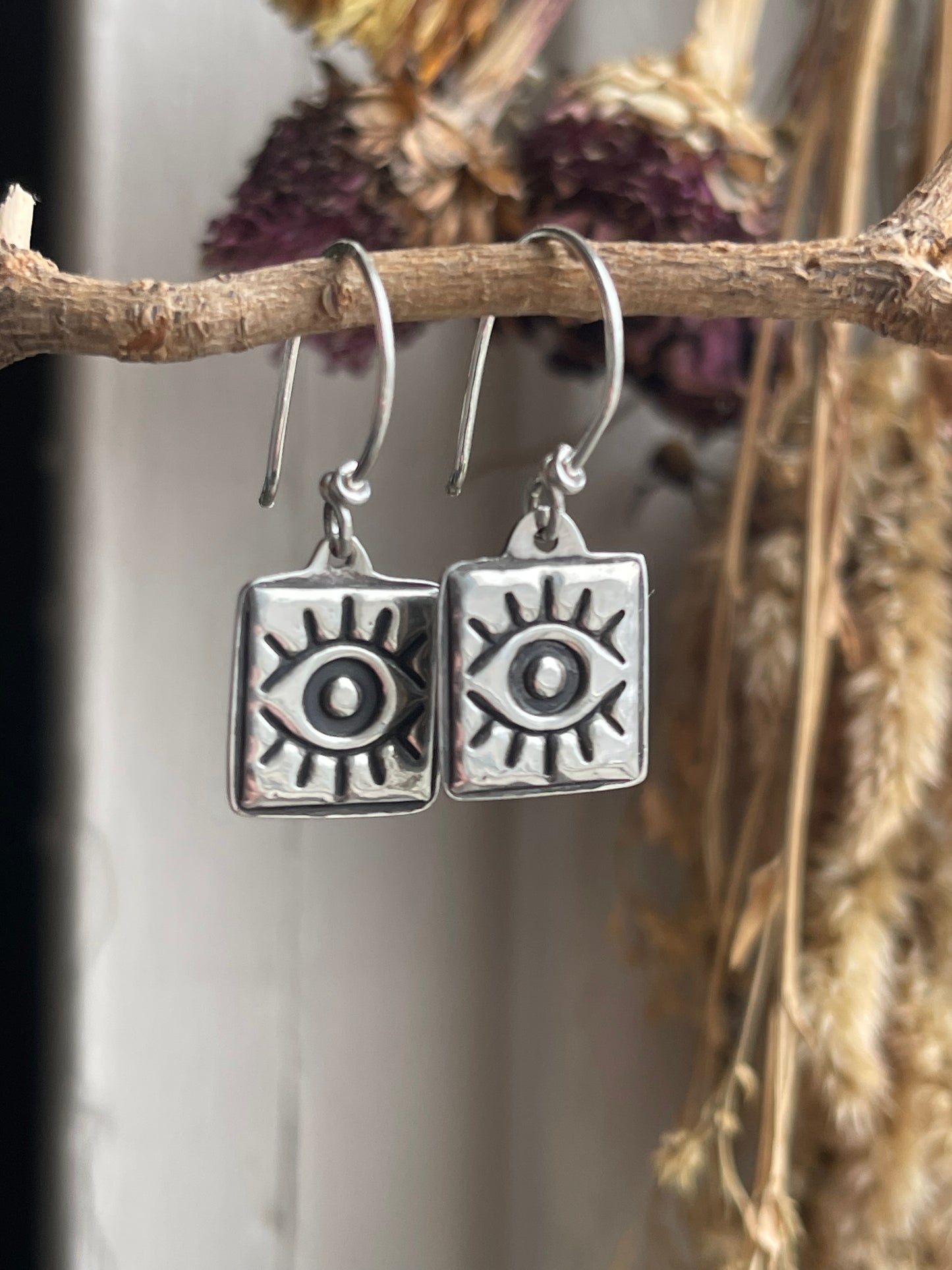 Evil Eye Made to Order Charm Earrings and Necklace