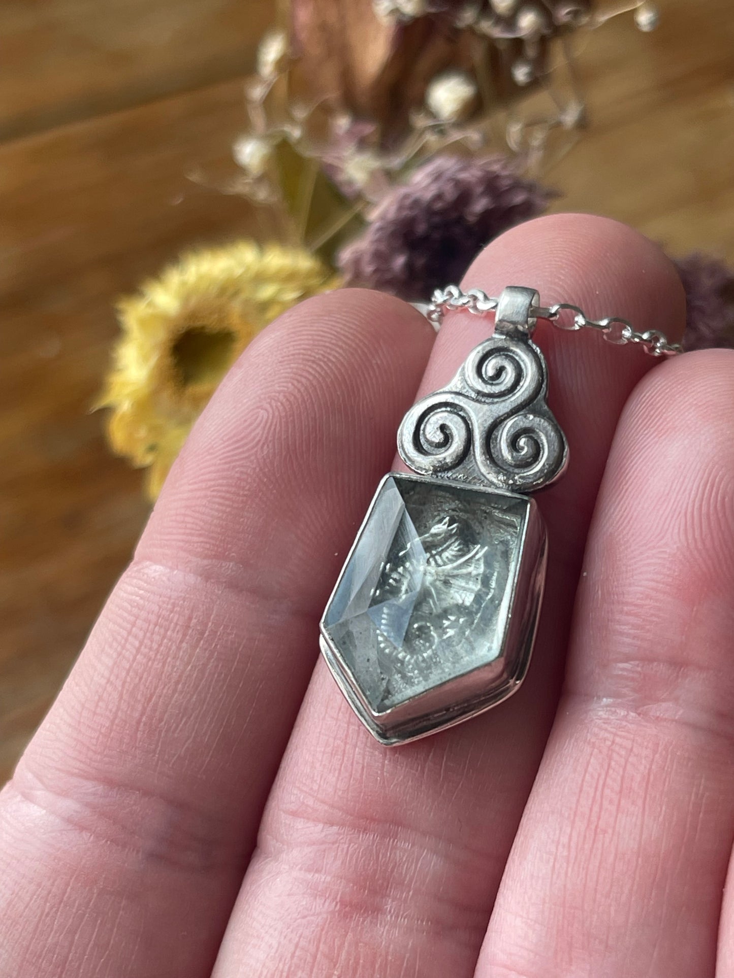 *The Spiral Path • Aquamarine