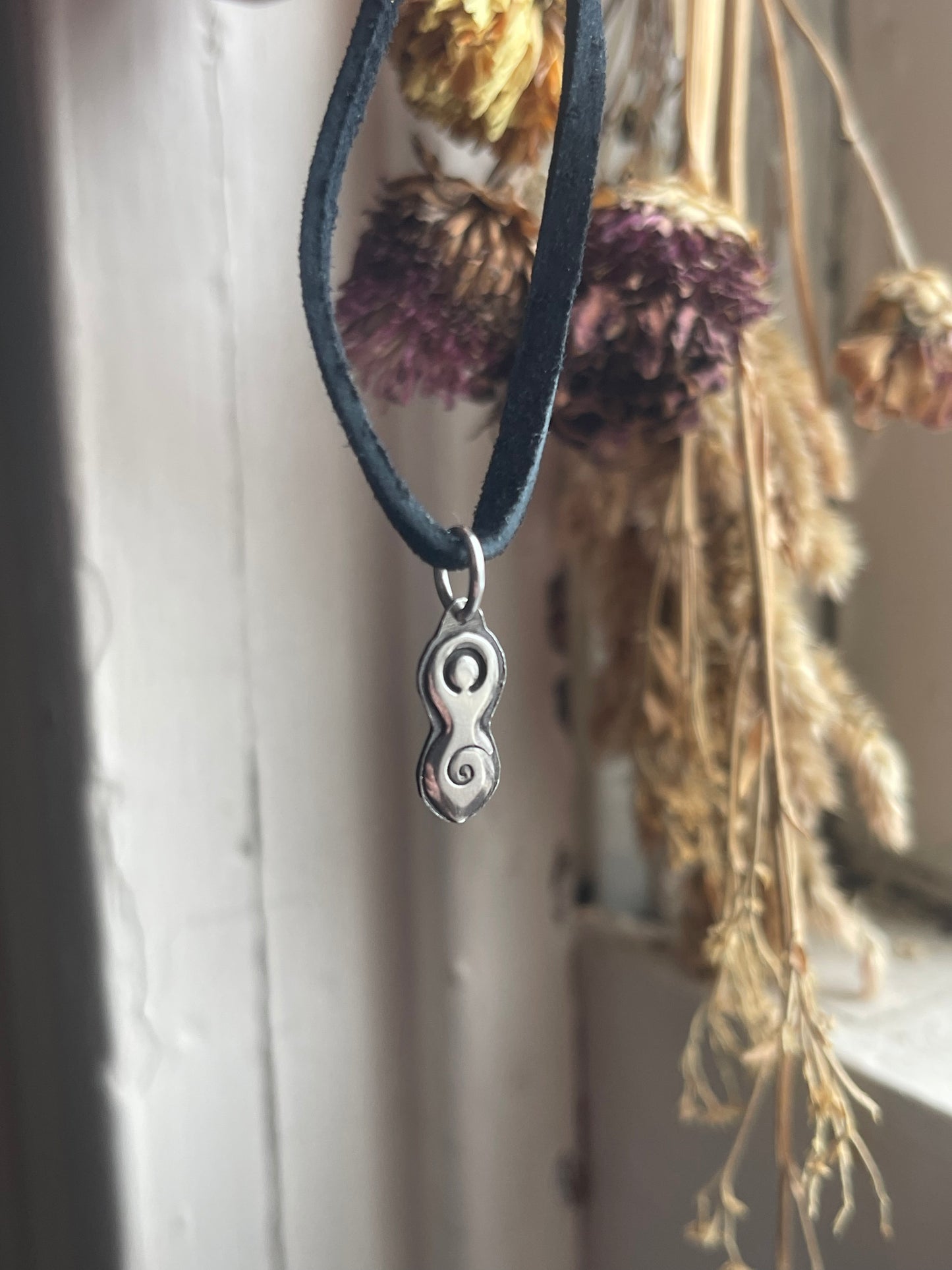 Mother Goddess Charm Jewelry • Earrings & Necklace