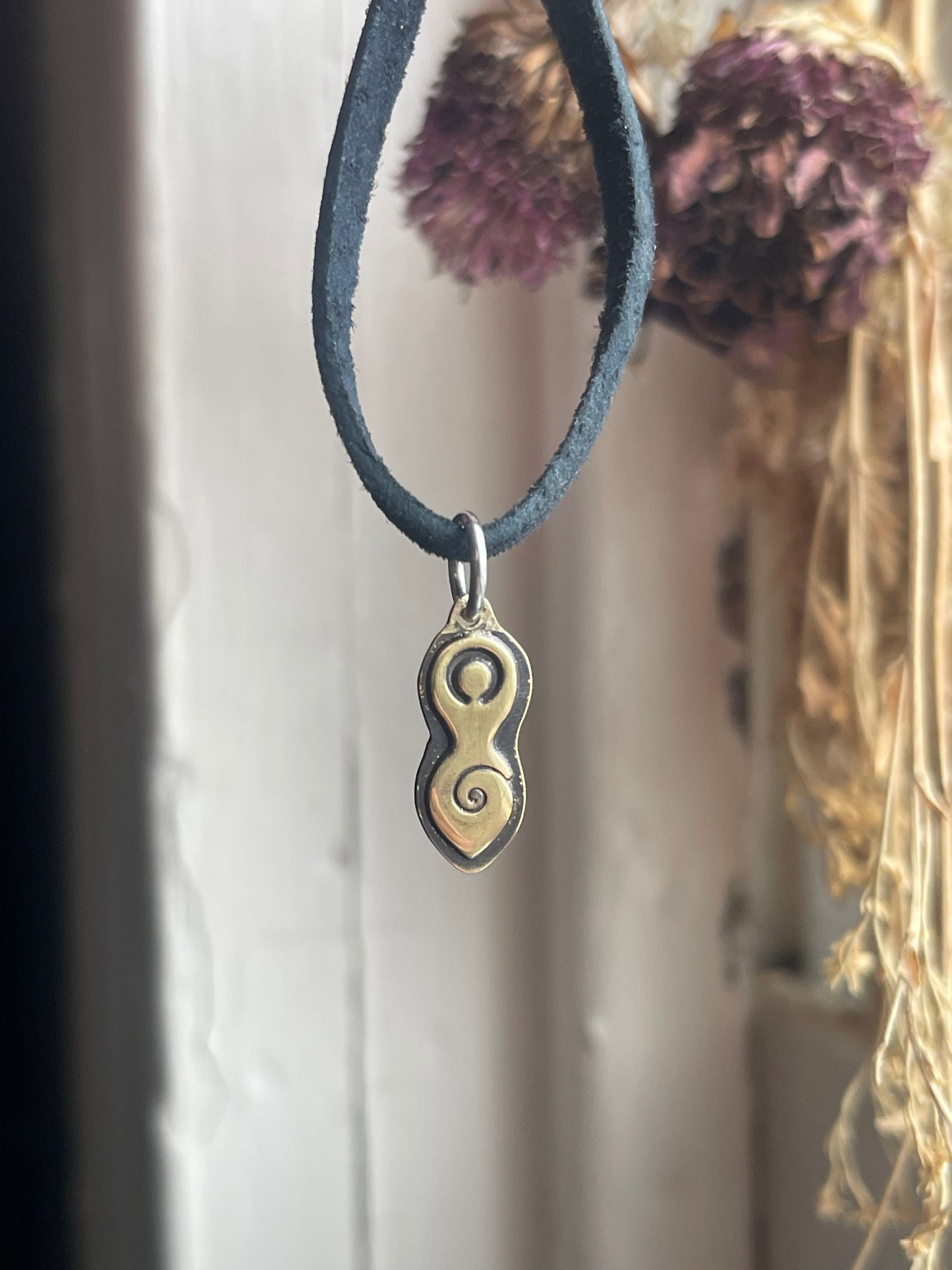 Mother Goddess Charm Jewelry • Earrings & Necklace