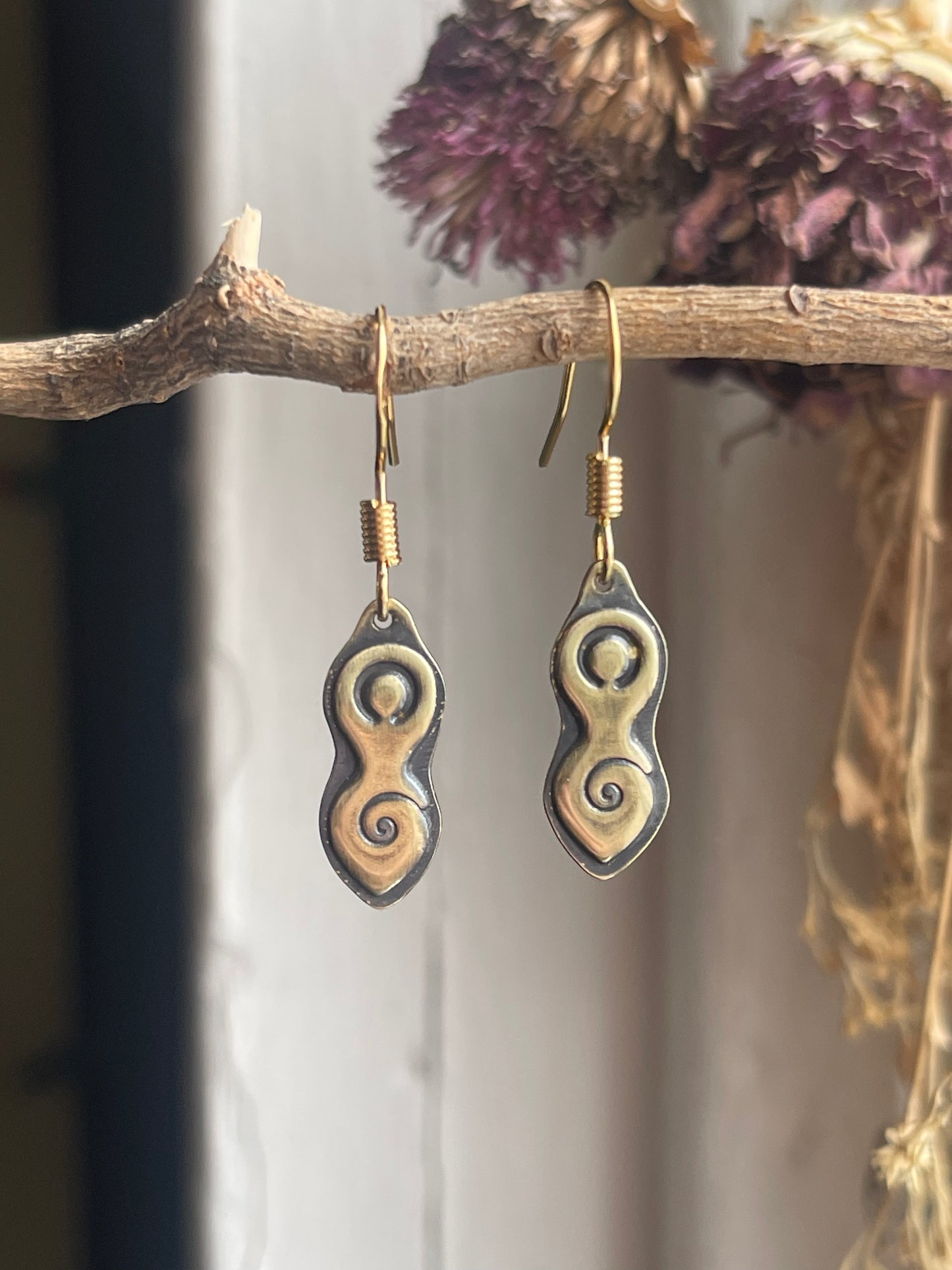 Mother Goddess Charm Jewelry • Earrings & Necklace