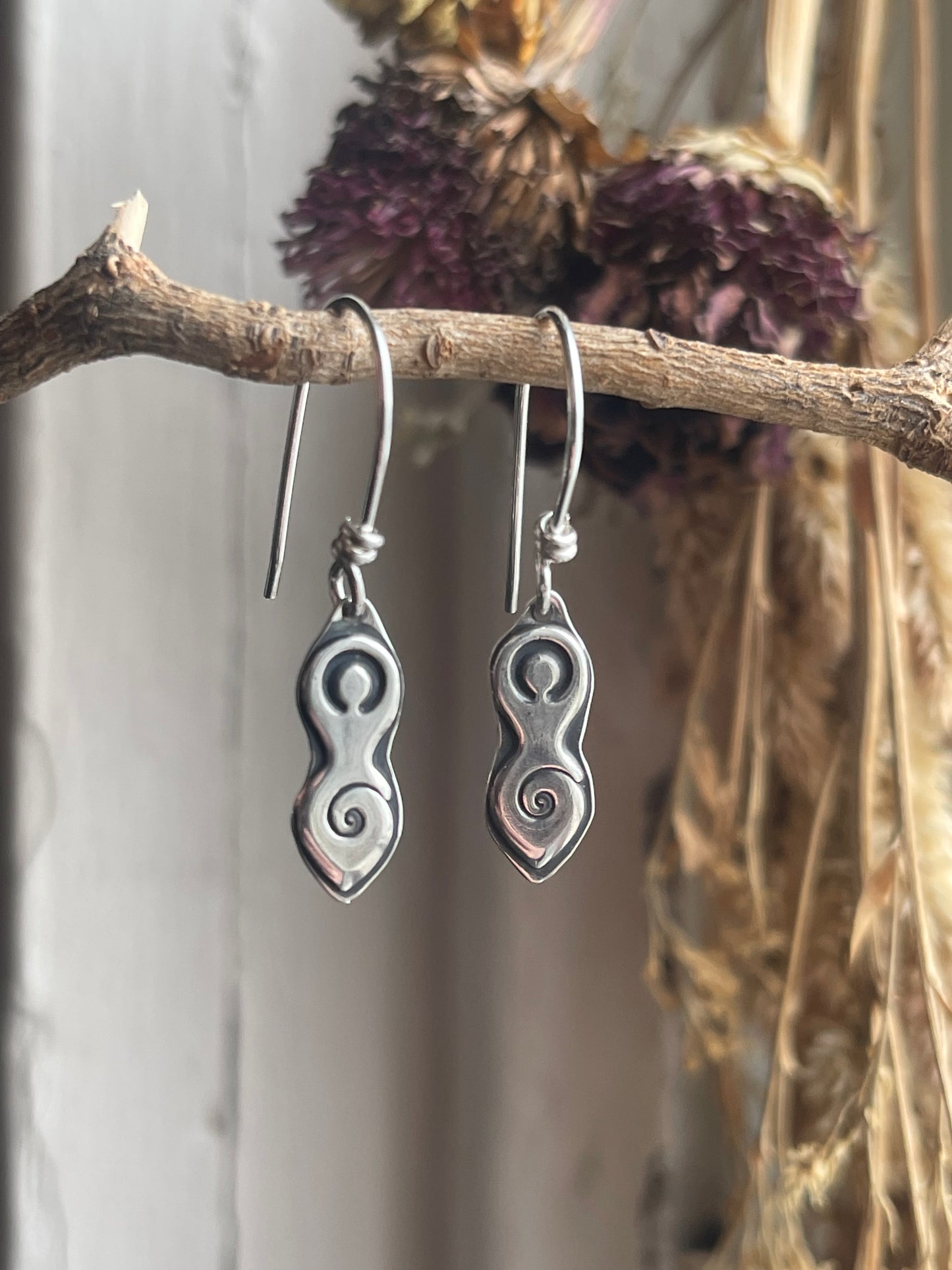 Mother Goddess Charm Jewelry • Earrings & Necklace
