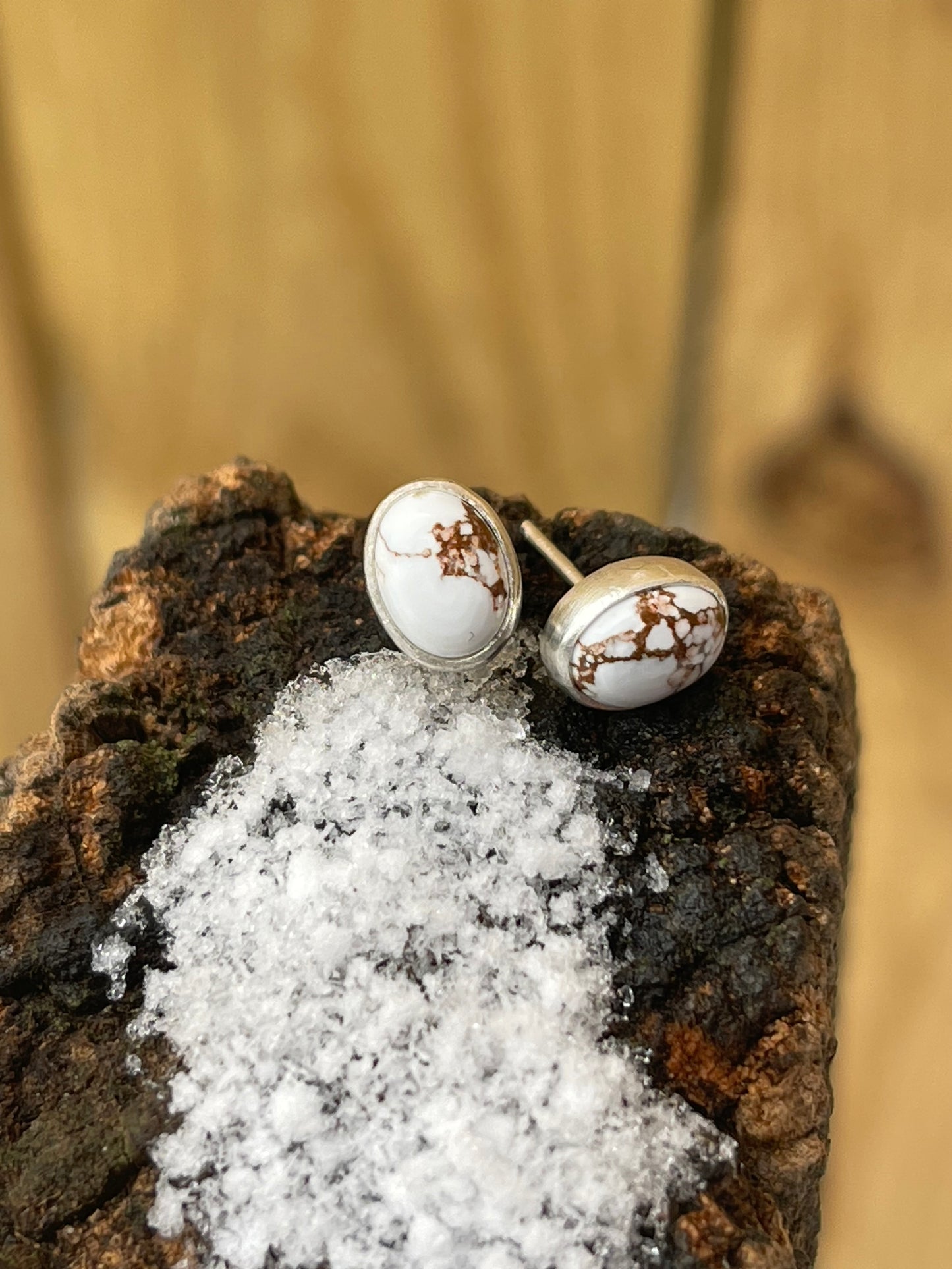 *Wild Horse Sterling Silver Stud Earrings