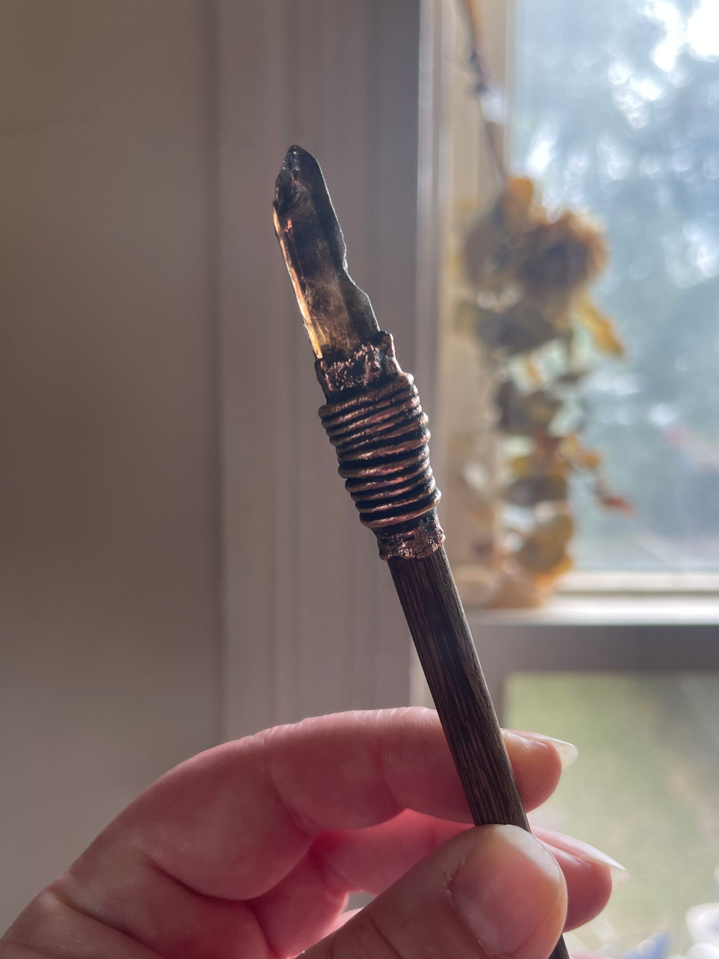 Electroformed Crystal Hair Sticks