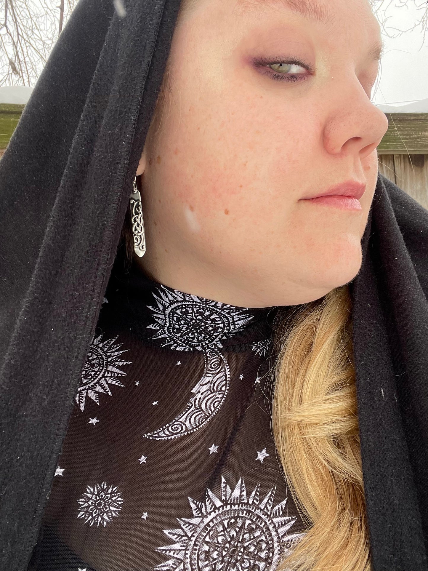 Jörmungandr Viking Knots Sterling Silver Dangle Earrings • MADE TO ORDER