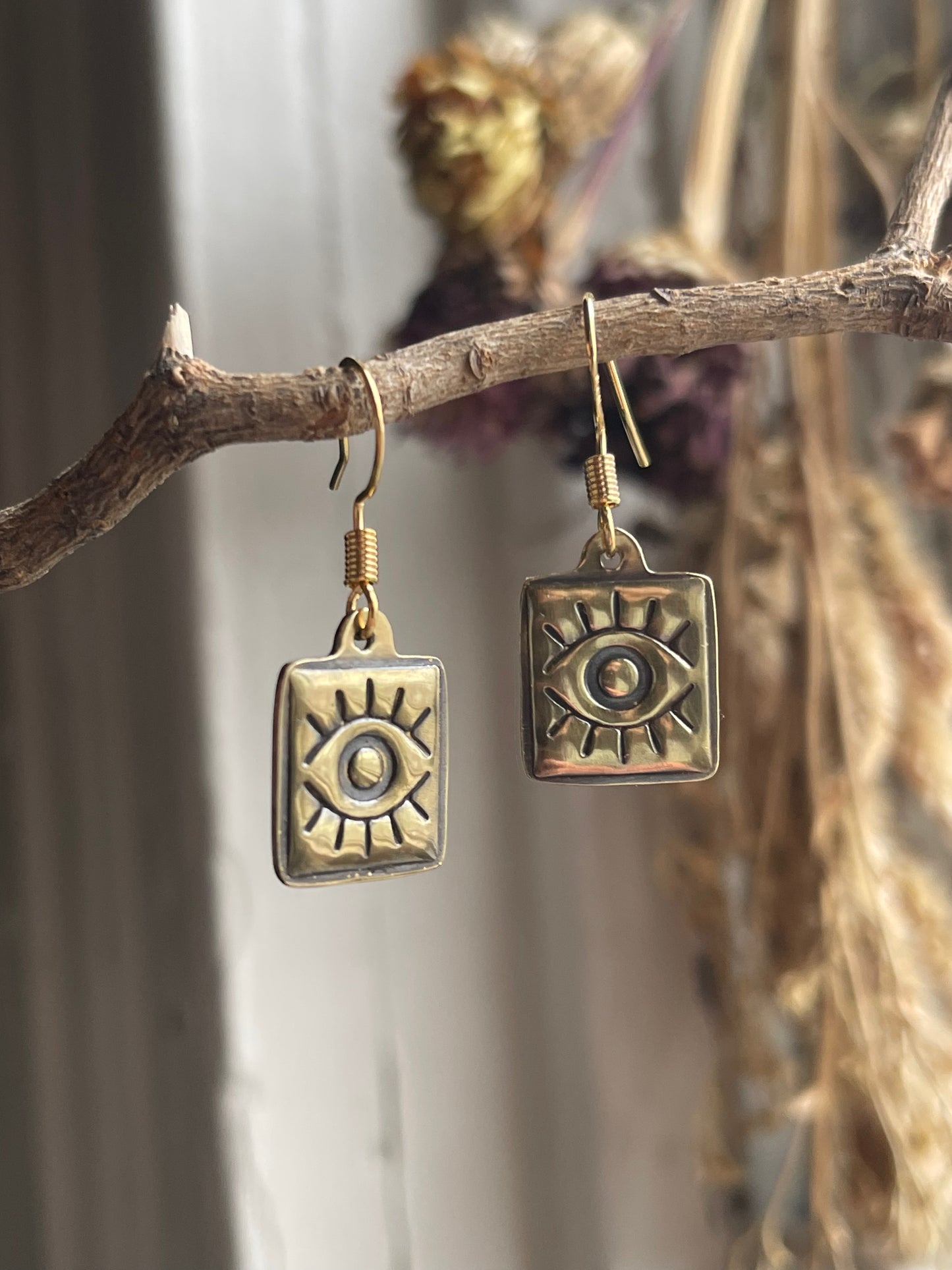 Evil Eye Made to Order Charm Earrings and Necklace