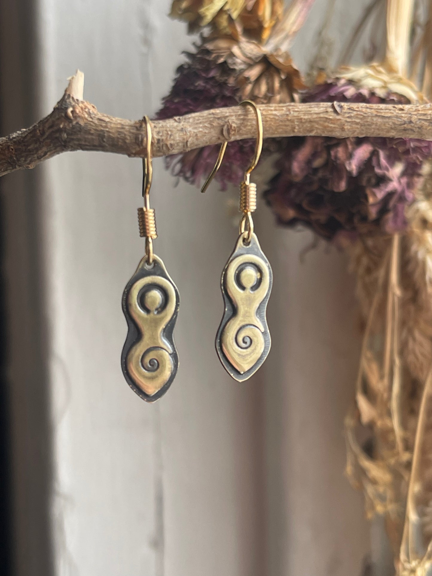 Mother Goddess Charm Jewelry • Earrings & Necklace