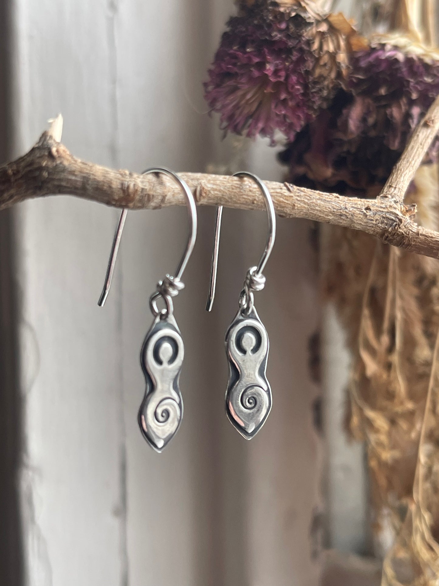 Mother Goddess Charm Jewelry • Earrings & Necklace