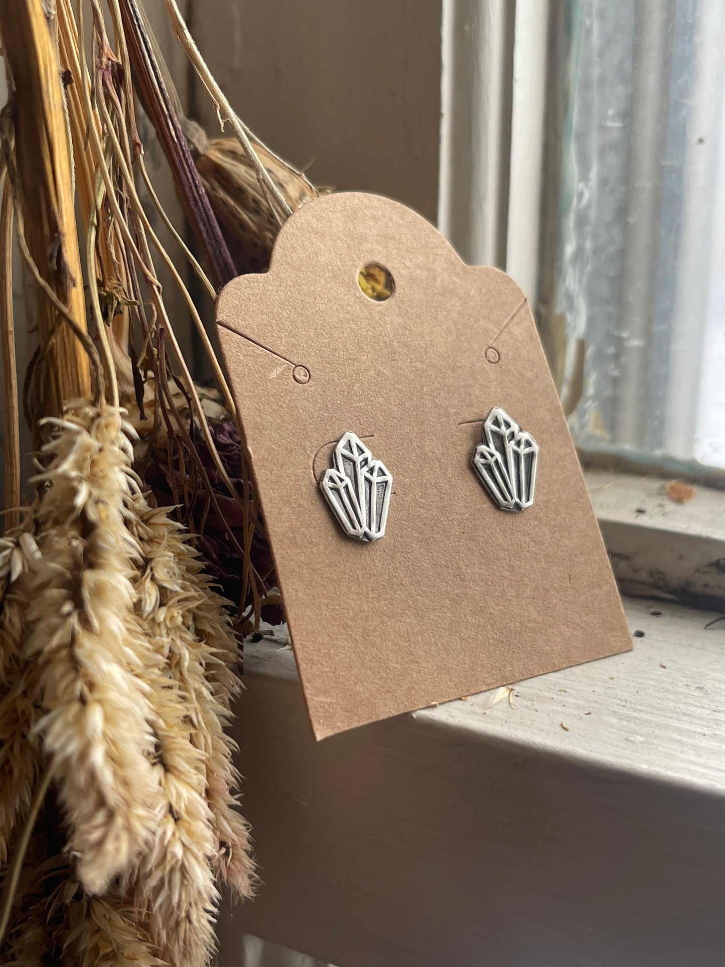 Crystal Cluster Cutie Charm Earrings • Dangle & Studs