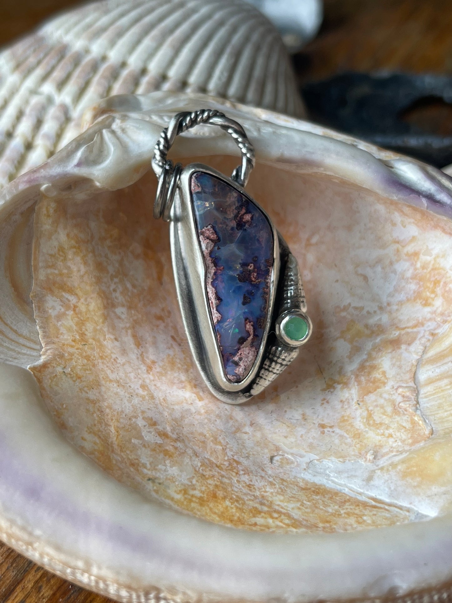 Tide Pool • Cantera Opal Oceanic Statement Pendant