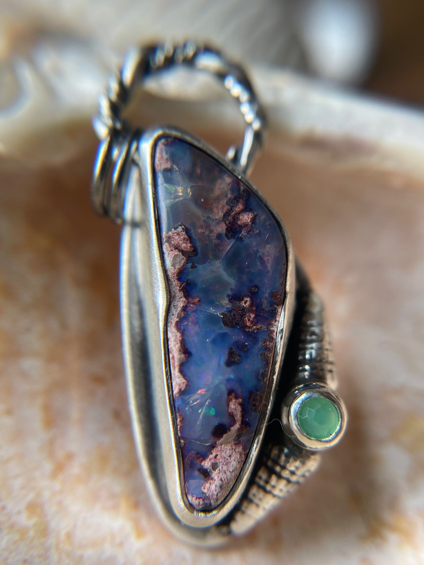 Tide Pool • Cantera Opal Oceanic Statement Pendant