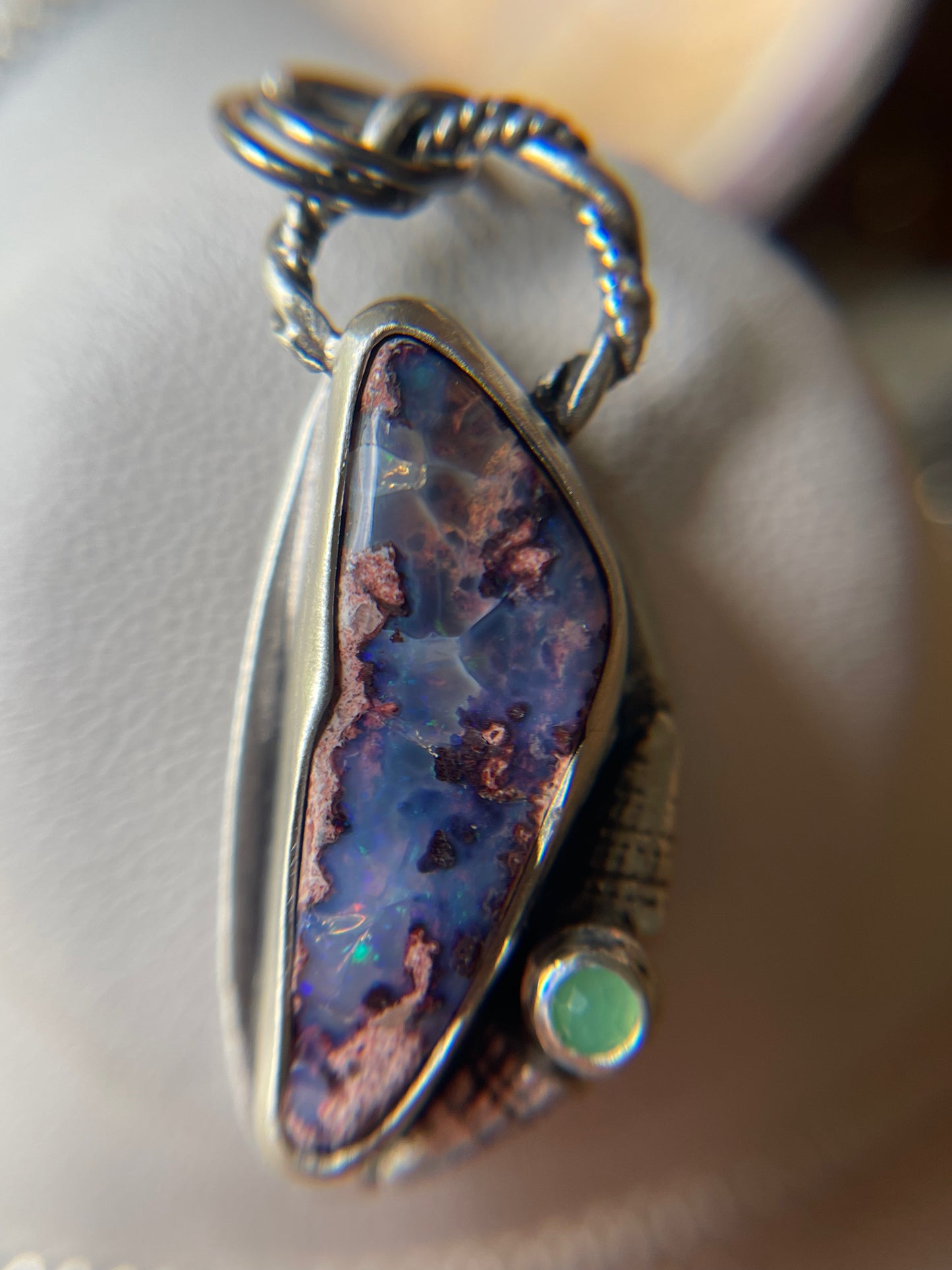 Tide Pool • Cantera Opal Oceanic Statement Pendant