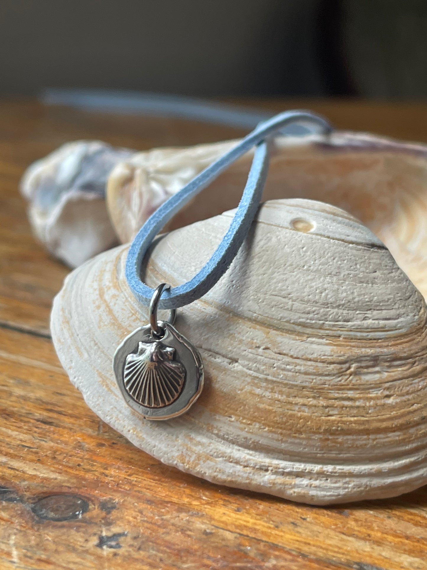 Coastal Charms • Seashell charm necklace