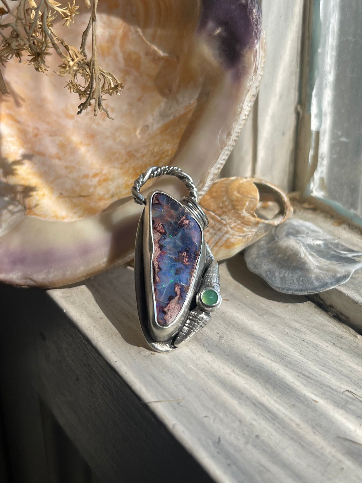 Tide Pool • Cantera Opal Oceanic Statement Pendant