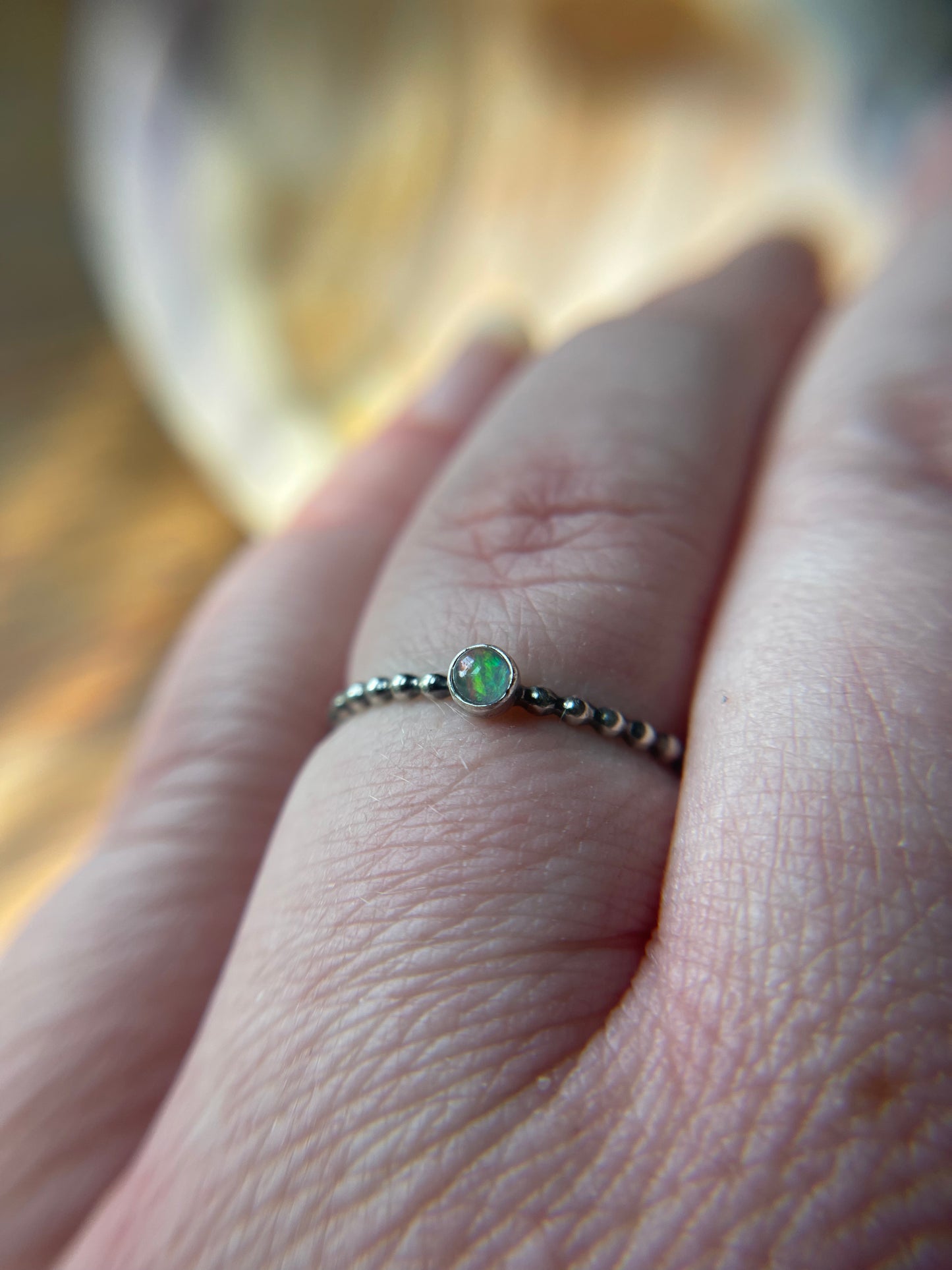 Calypso Sea Sterling Silver Stacker Rings • MADE TO ORDER