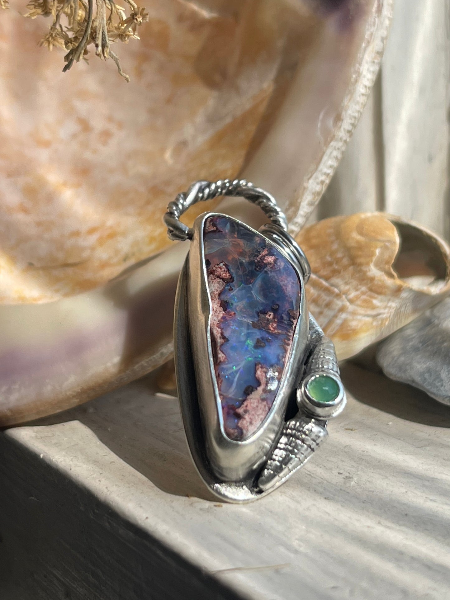 Tide Pool • Cantera Opal Oceanic Statement Pendant