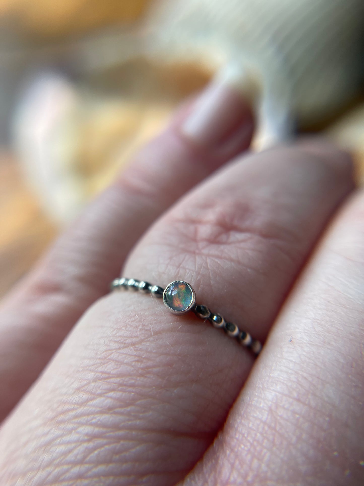Calypso Sea Sterling Silver Stacker Rings • MADE TO ORDER