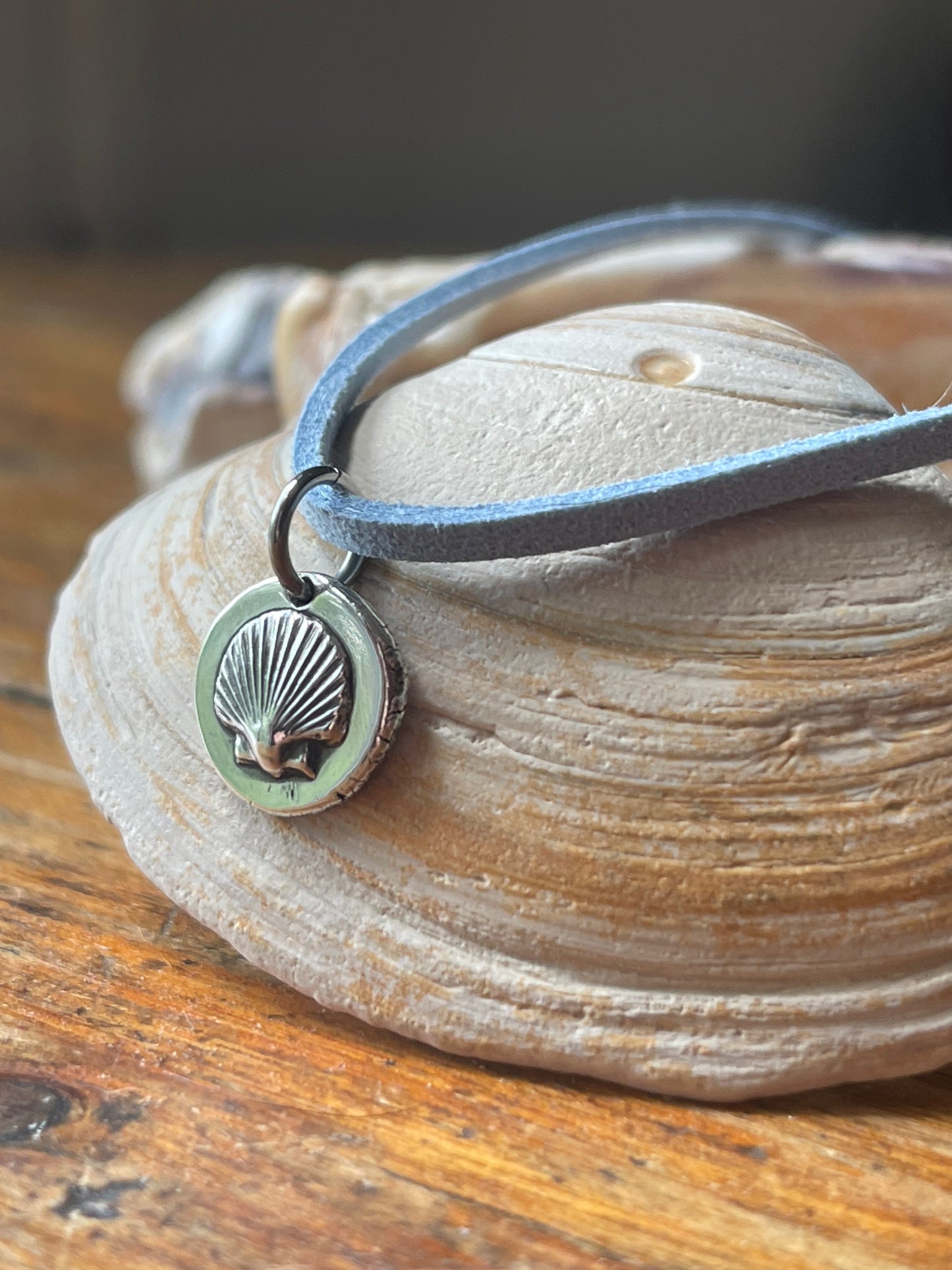 Coastal Charms • Seashell charm necklace
