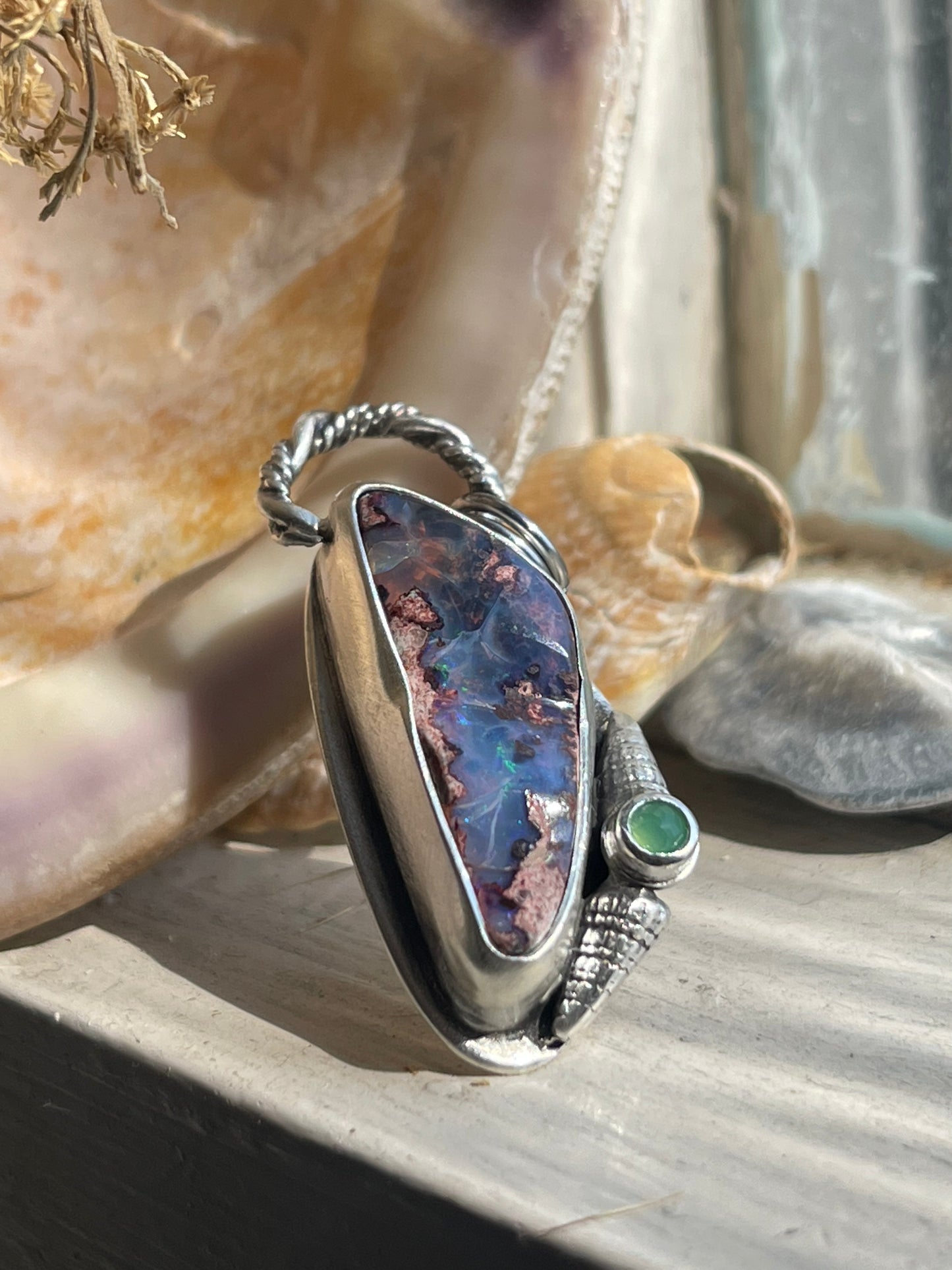 Tide Pool • Cantera Opal Oceanic Statement Pendant