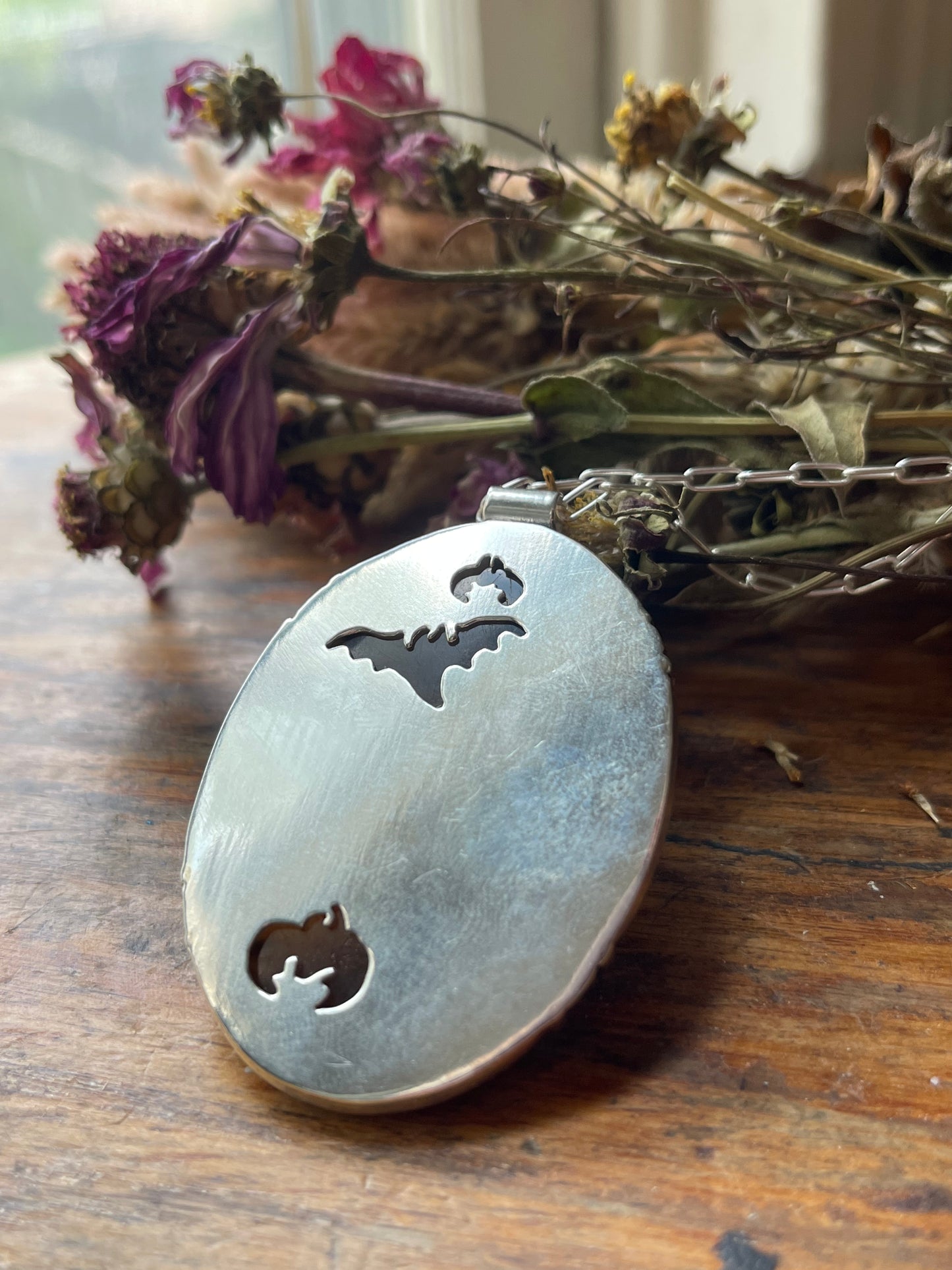Out of the Crypt: Epic Amber Statement Necklace