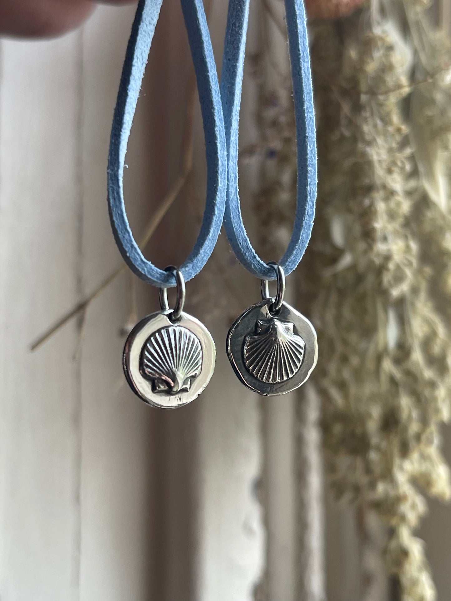 Coastal Charms • Seashell charm necklace