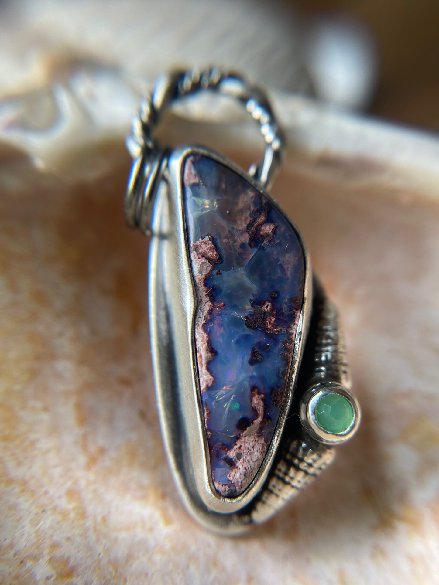 Tide Pool • Cantera Opal Oceanic Statement Pendant