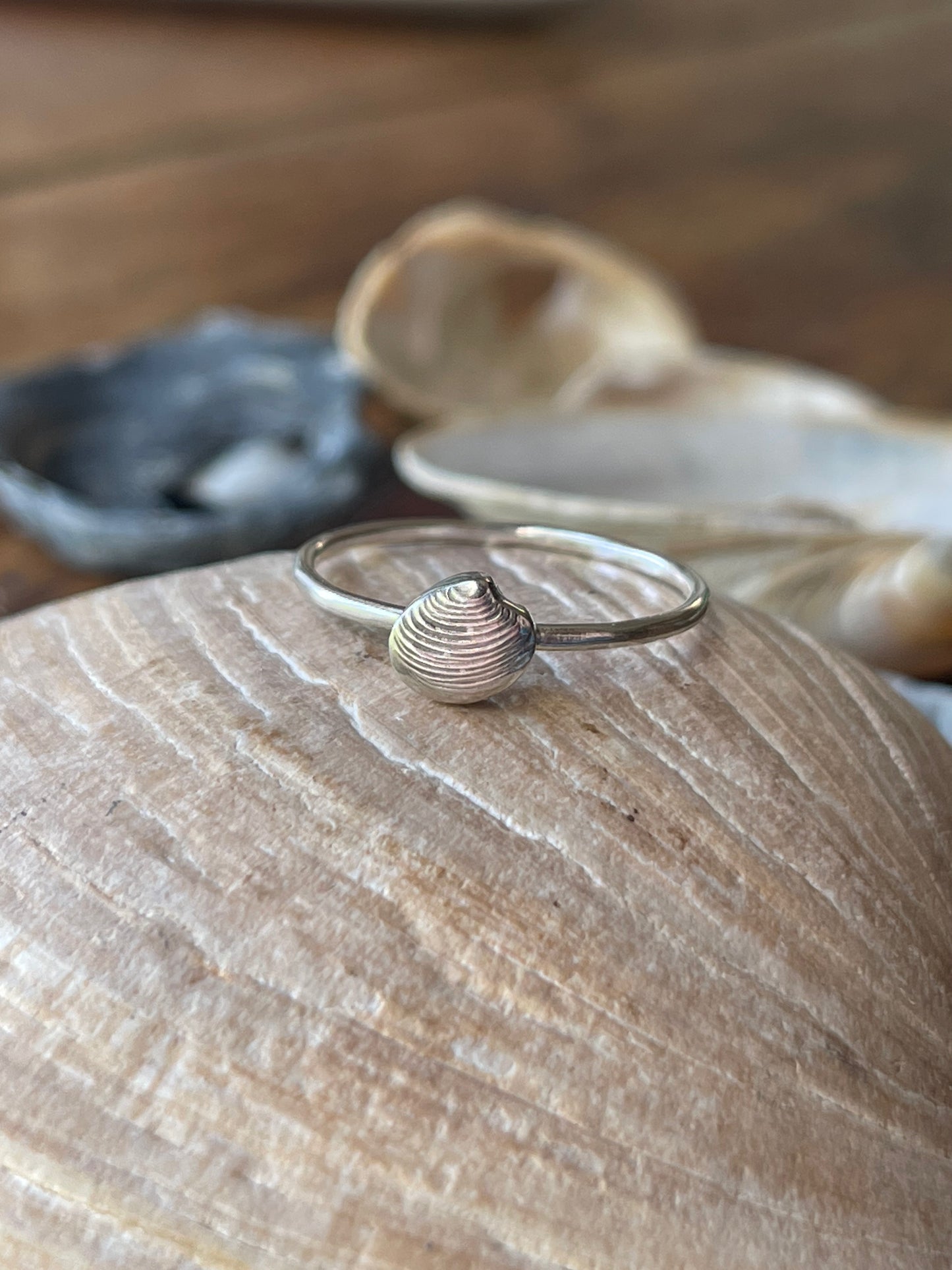 Calypso Sea Sterling Silver Stacker Rings • MADE TO ORDER