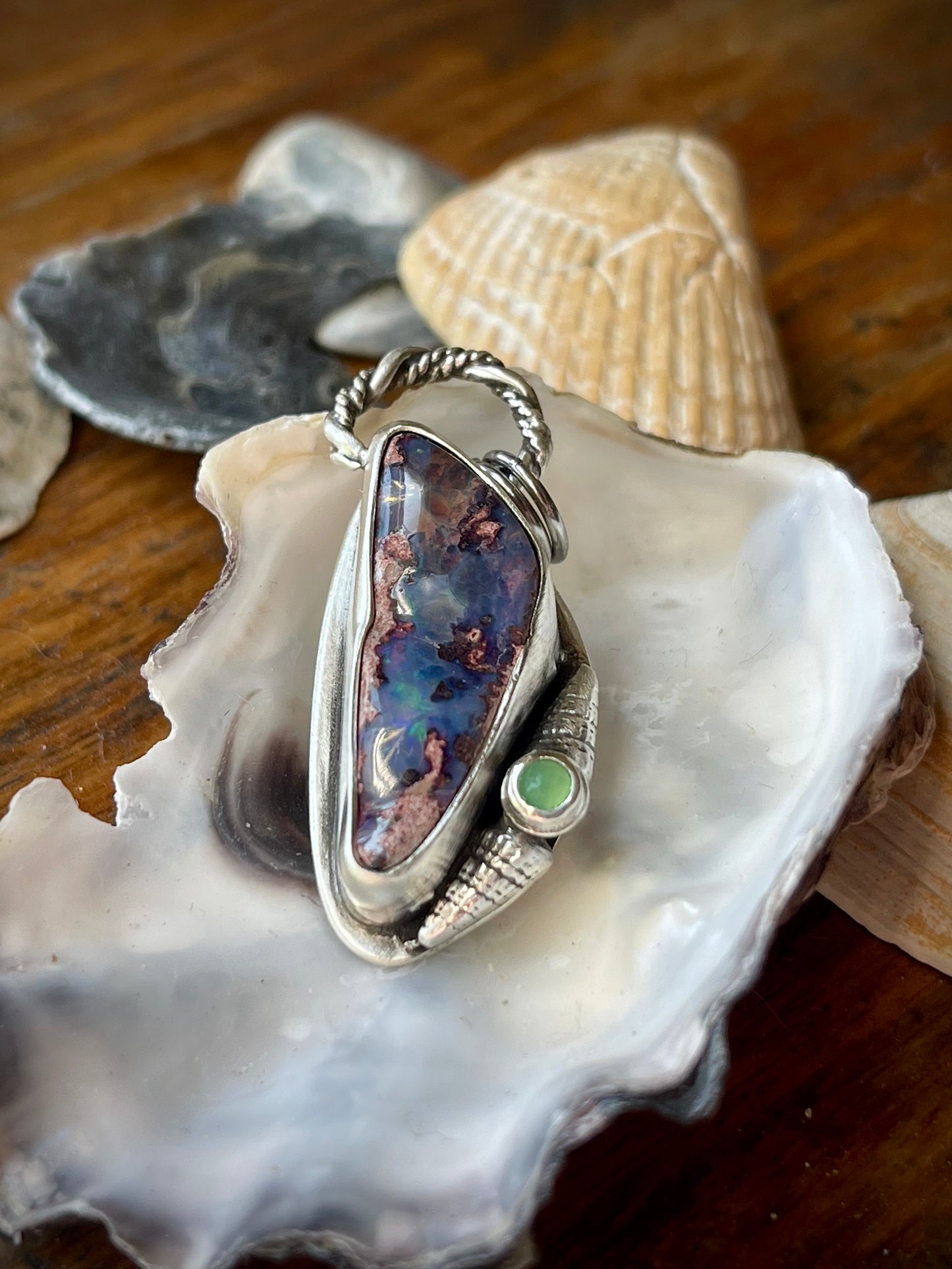 Tide Pool • Cantera Opal Oceanic Statement Pendant
