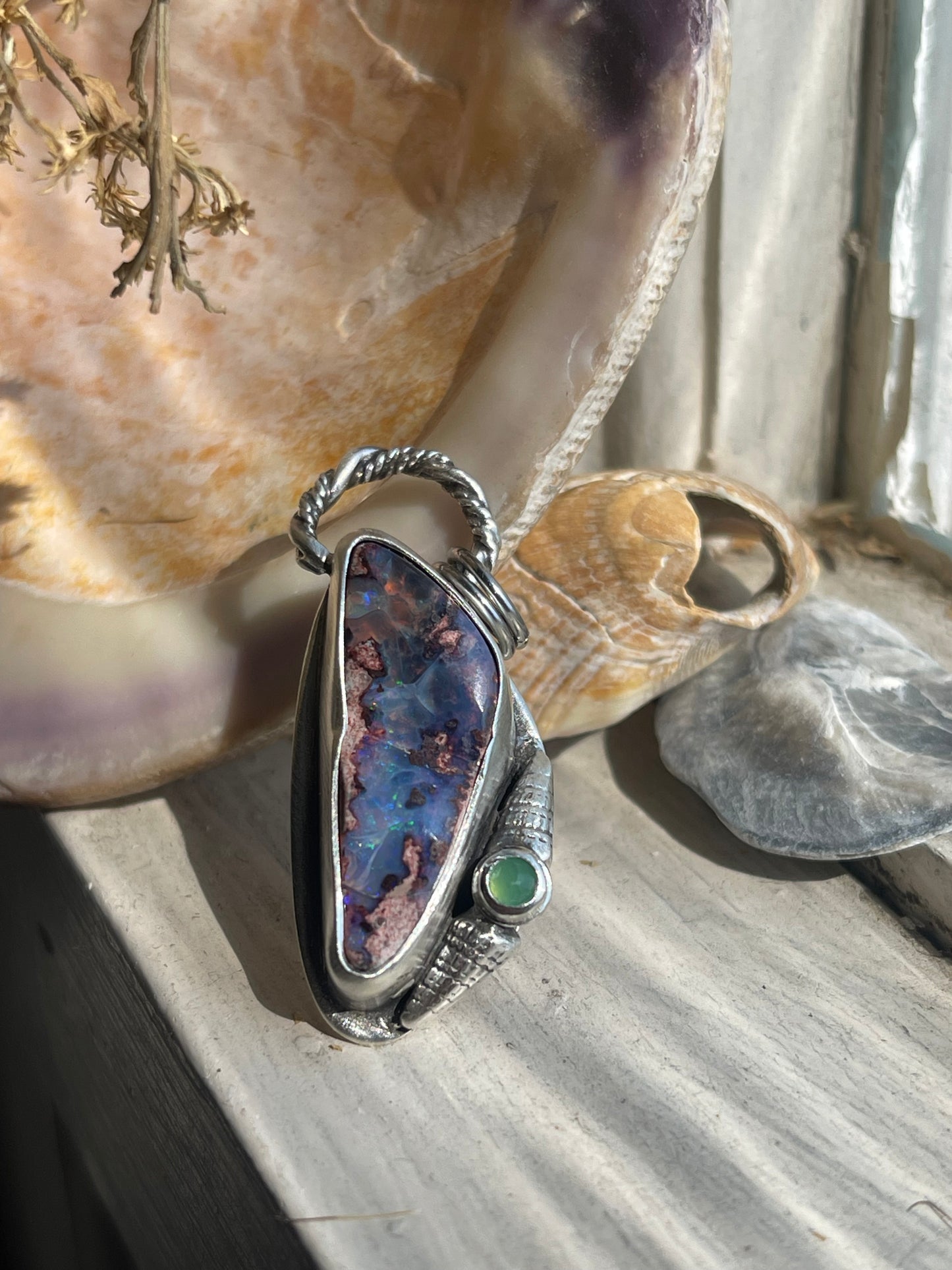 Tide Pool • Cantera Opal Oceanic Statement Pendant