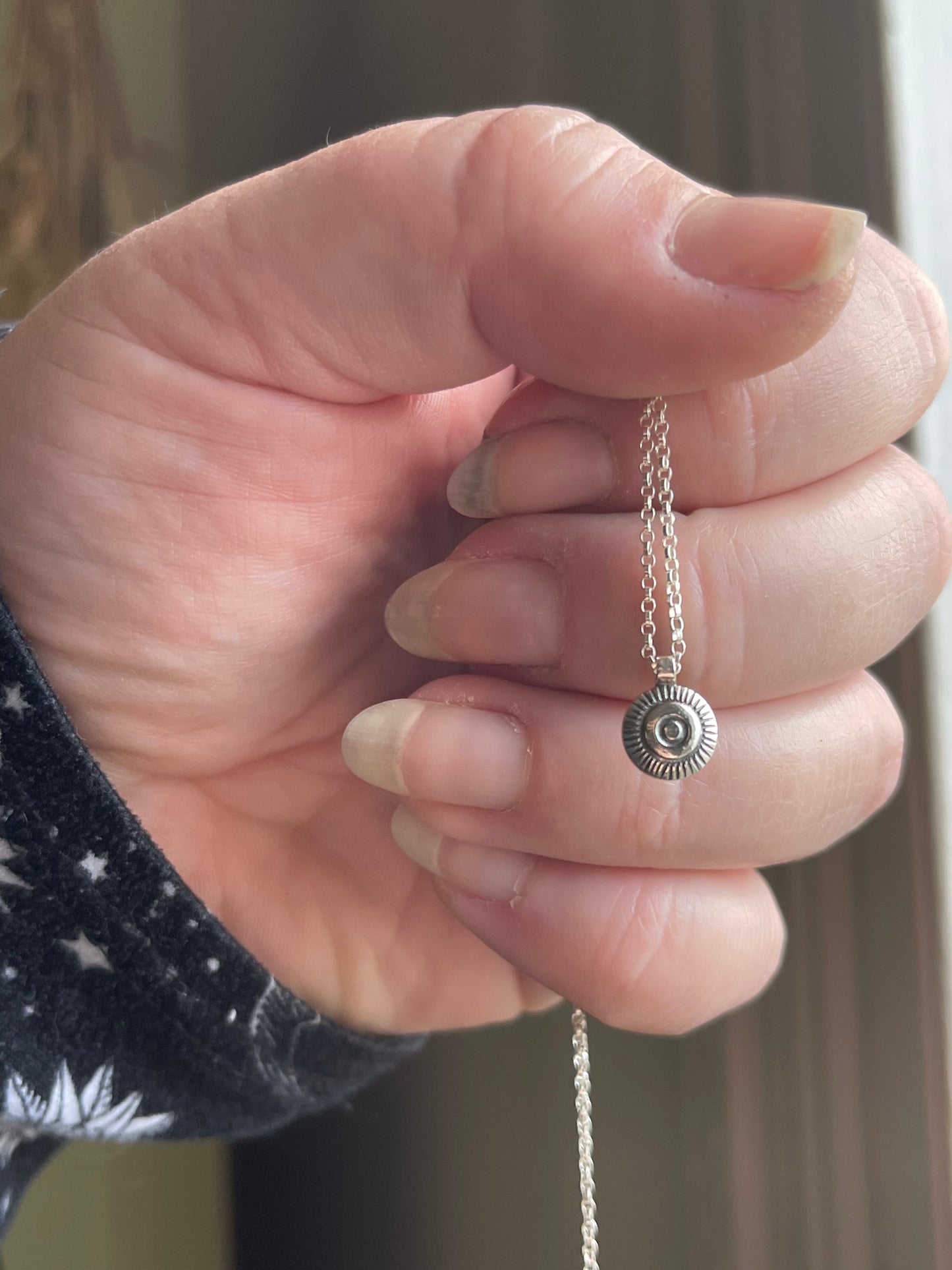 MTO Celtic Sun Charm Necklace