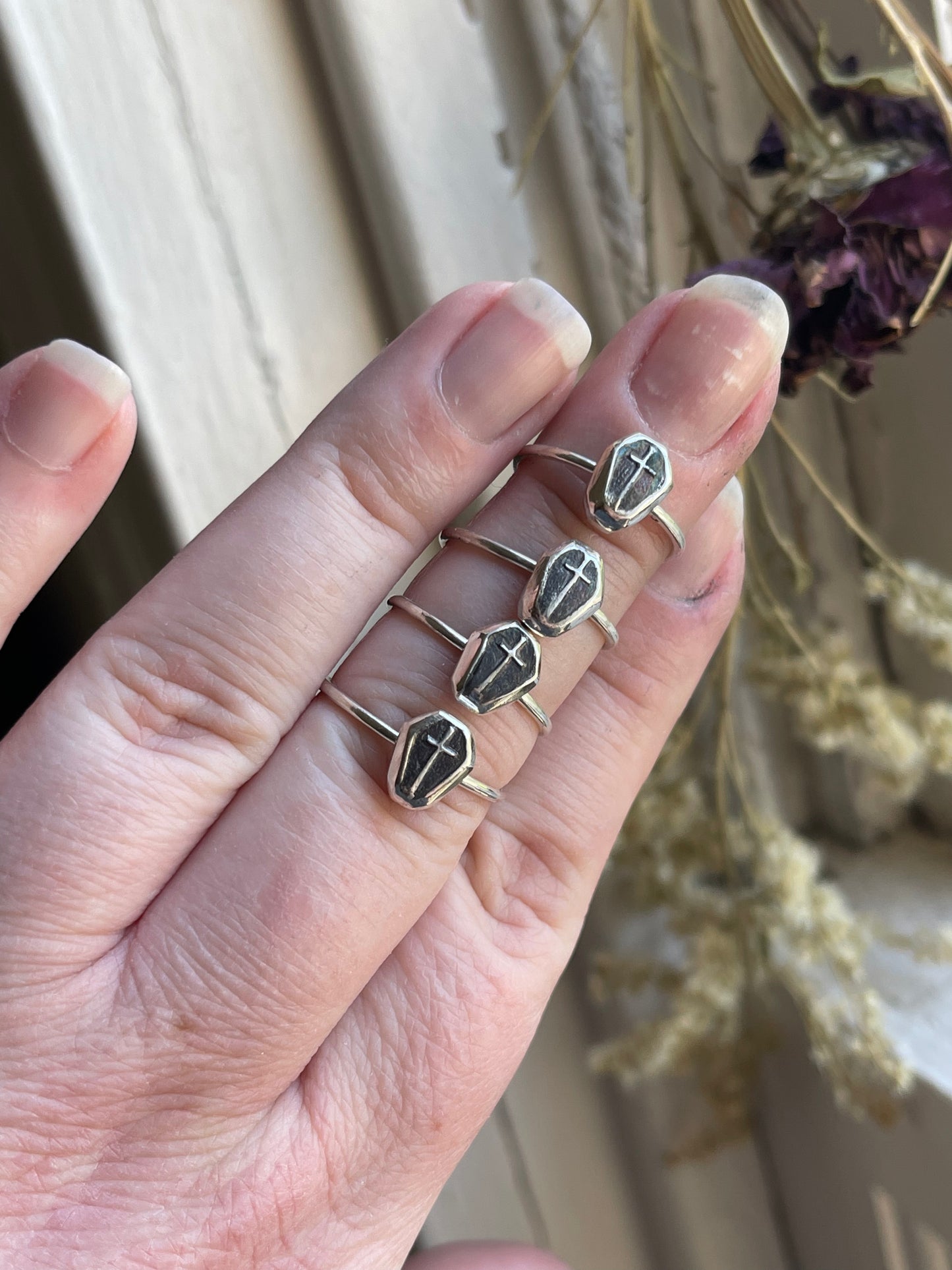Graveyard Stacker Rings • MADE TO ORDER
