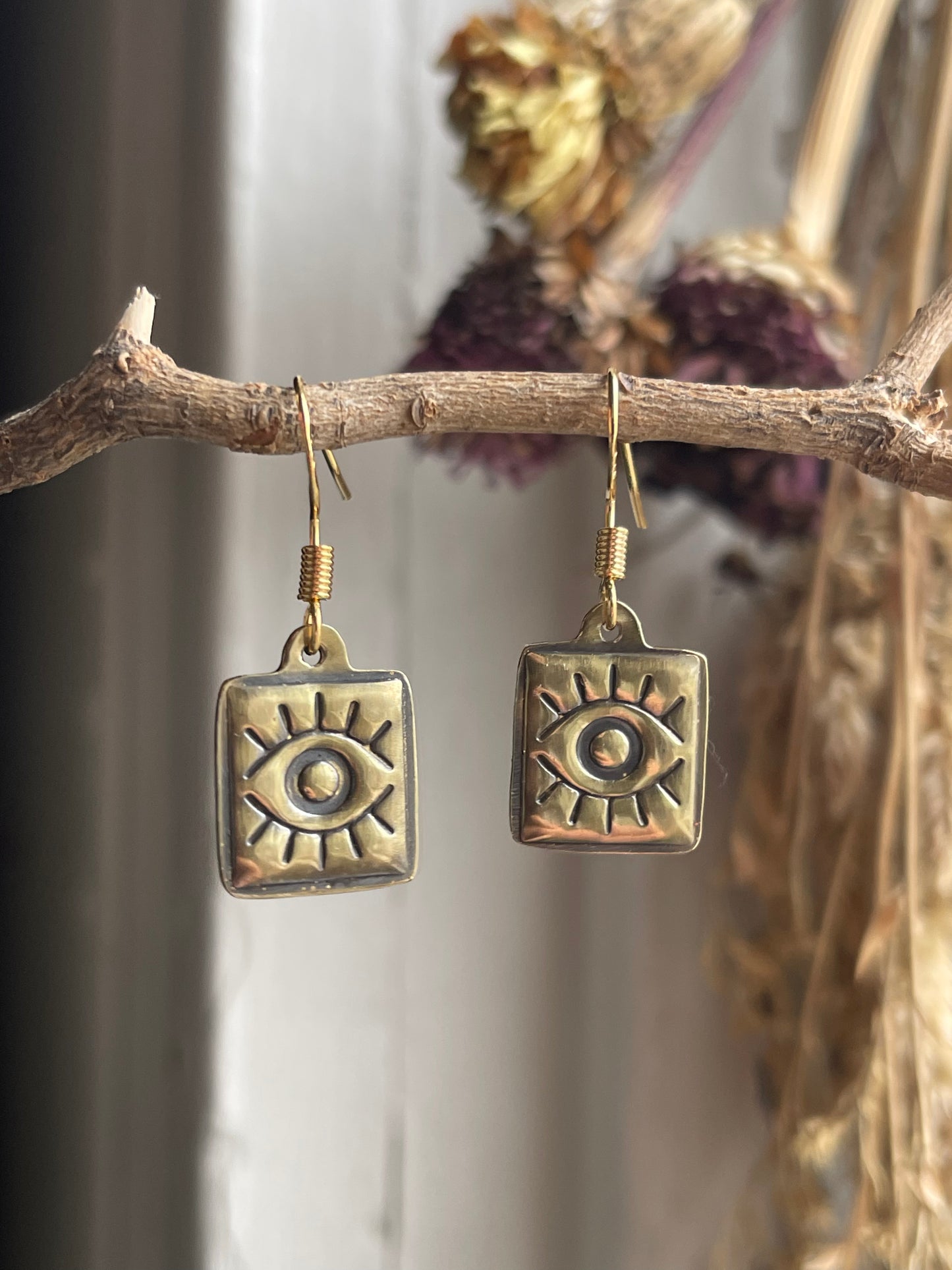 Evil Eye Made to Order Charm Earrings and Necklace