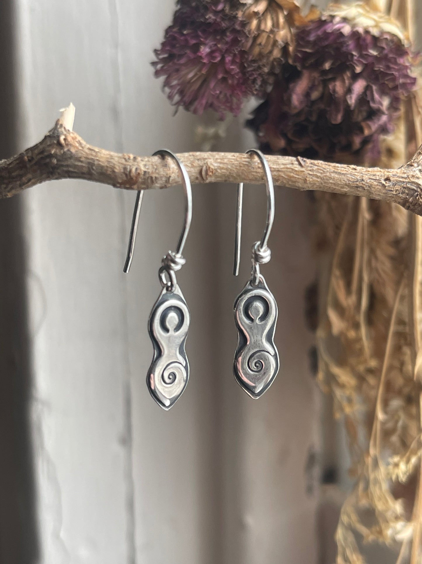 Mother Goddess Charm Jewelry • Earrings & Necklace