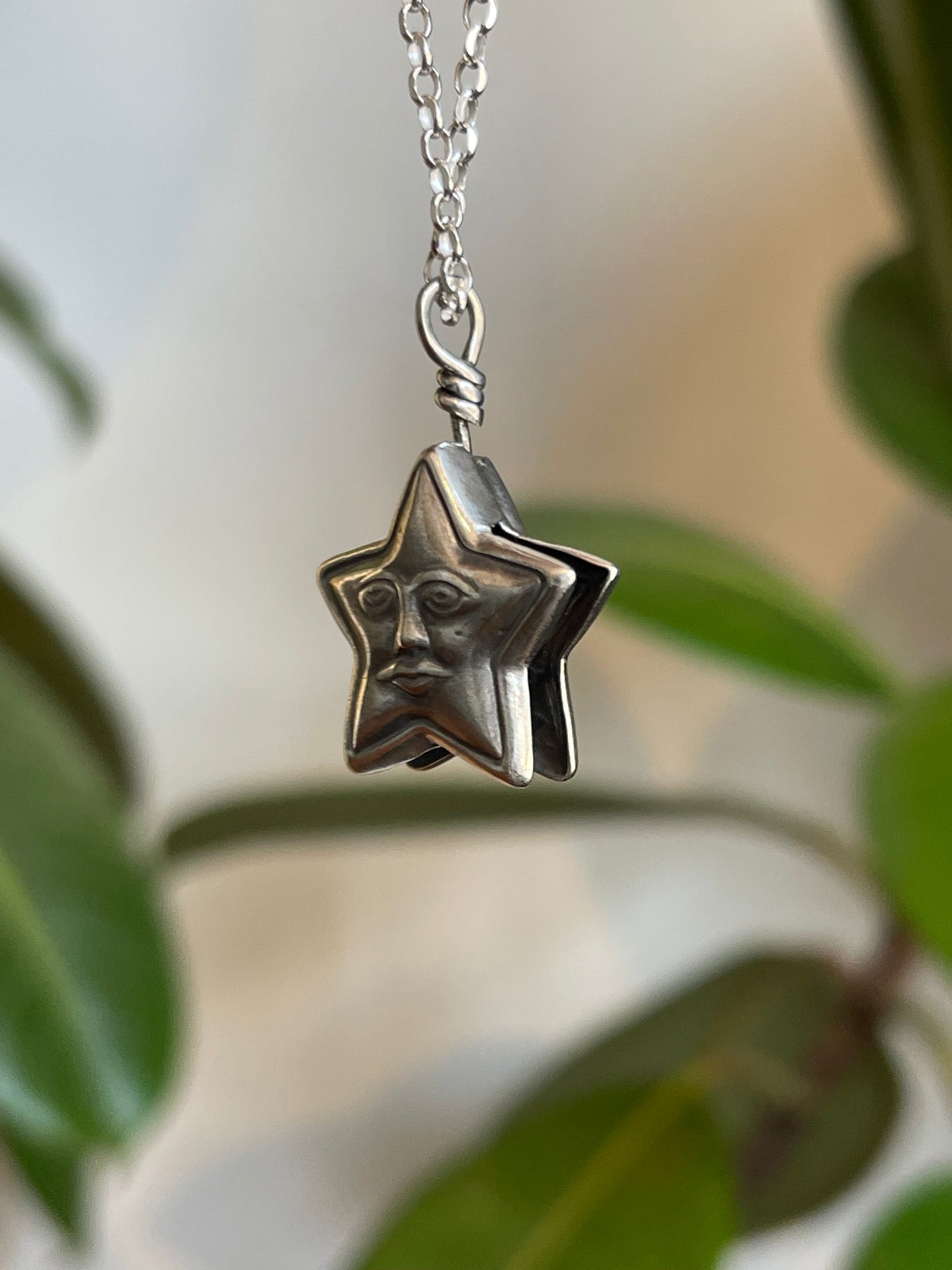 *Starry Jingle Bells • Festive Star Bell Necklaces