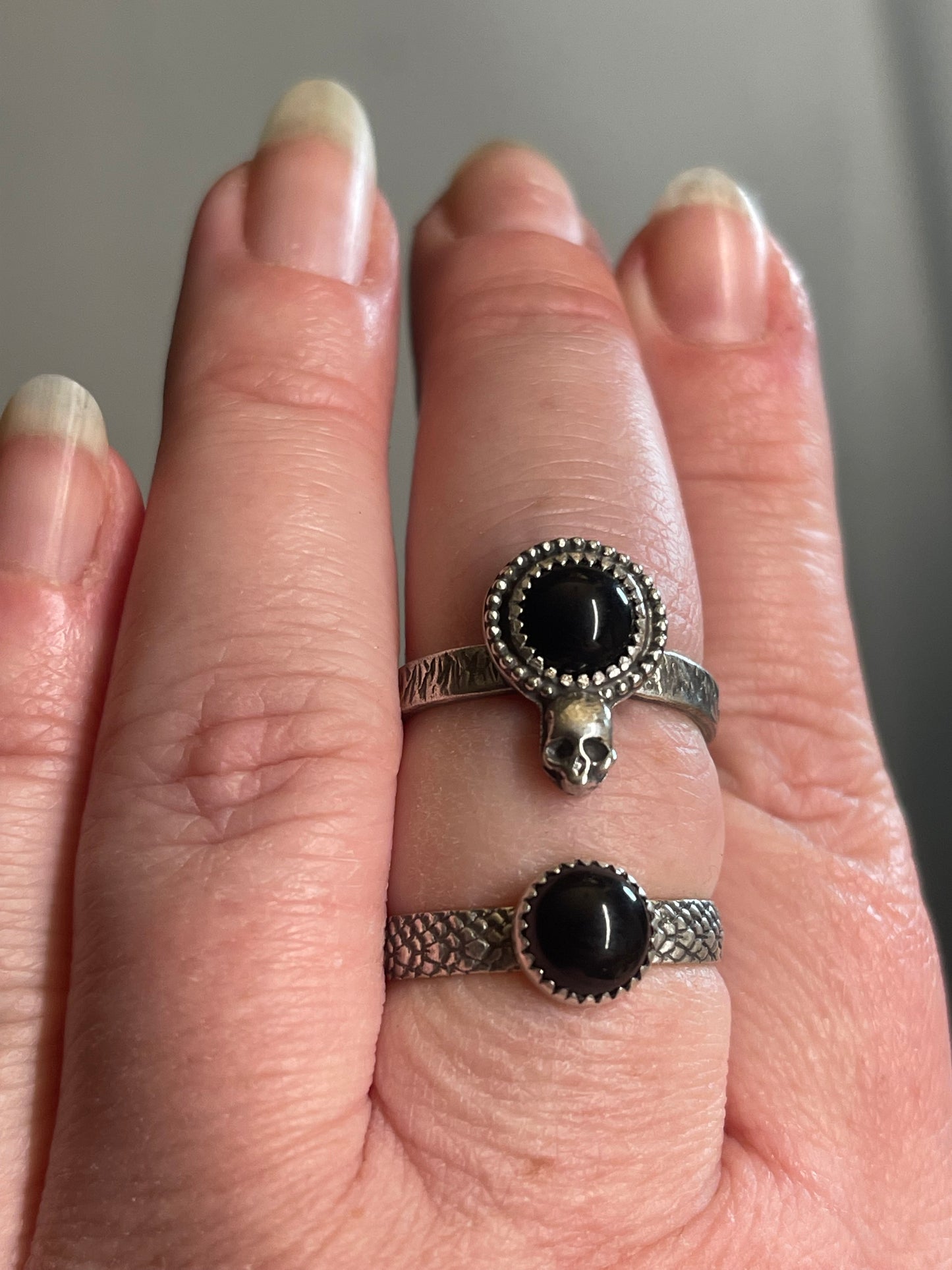 *Bellatrix Black Onyx Rings