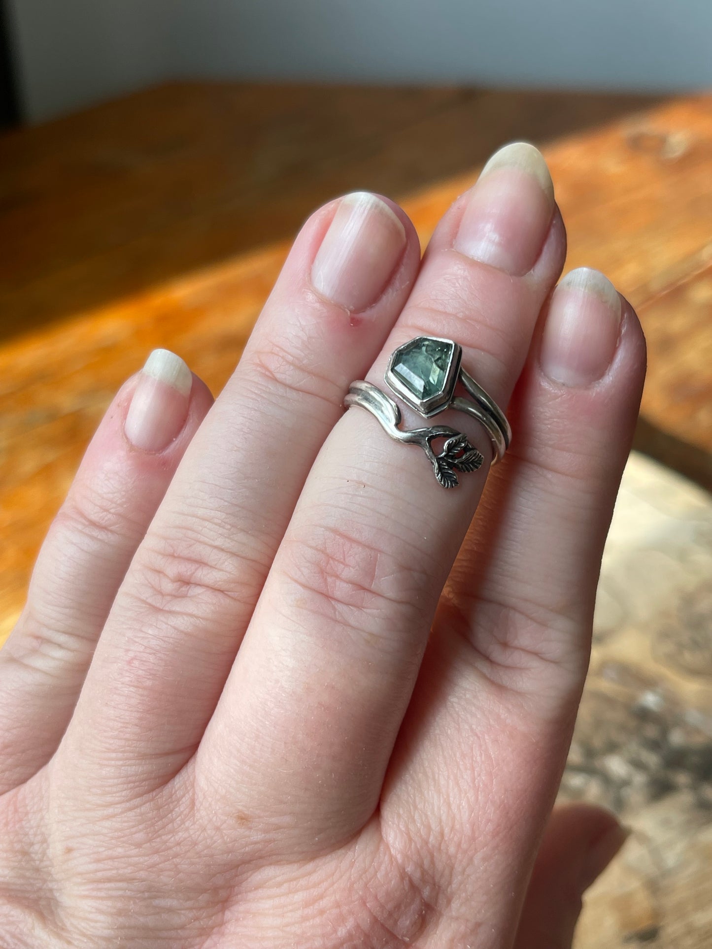 Forestline Adjustable Ring • Madagascar Sapphire