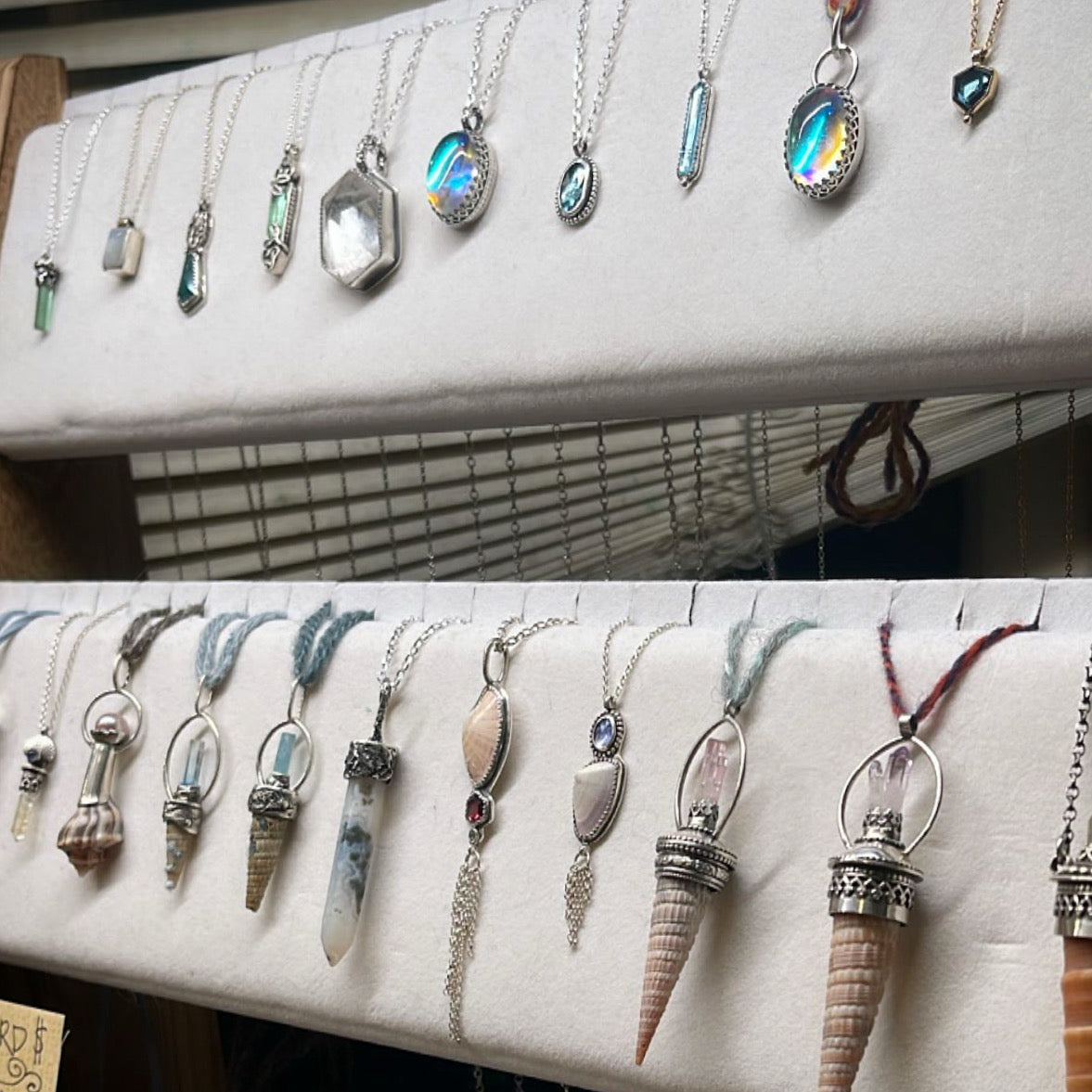 RESERVED* Aura Quartz Necklace for Cheyenne